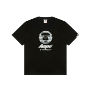 AAPE Basic Logo Tee Black - 25SS