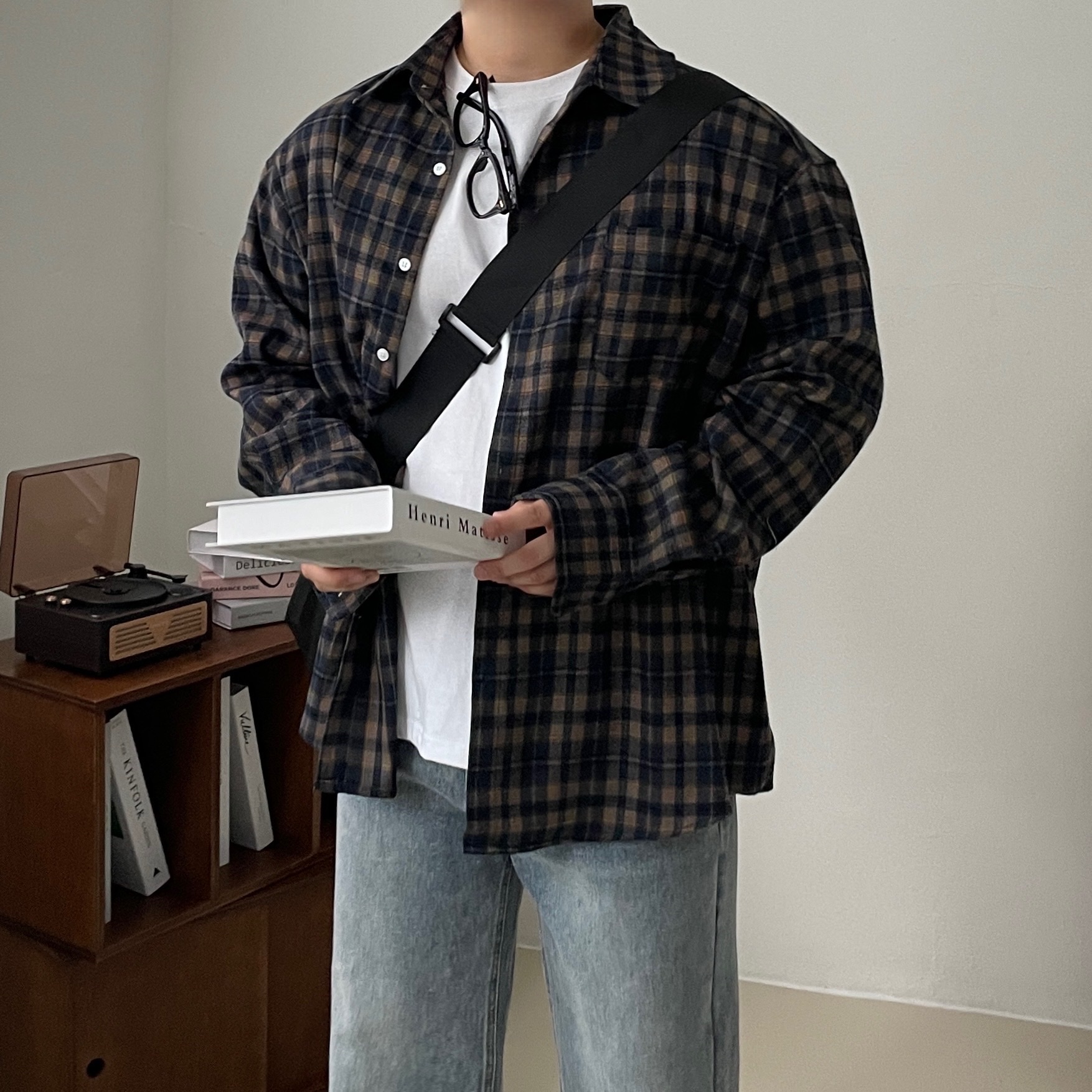 (W) Nike Air Force 1 '07 WB Flax Wheat 착용 스타일 - 2