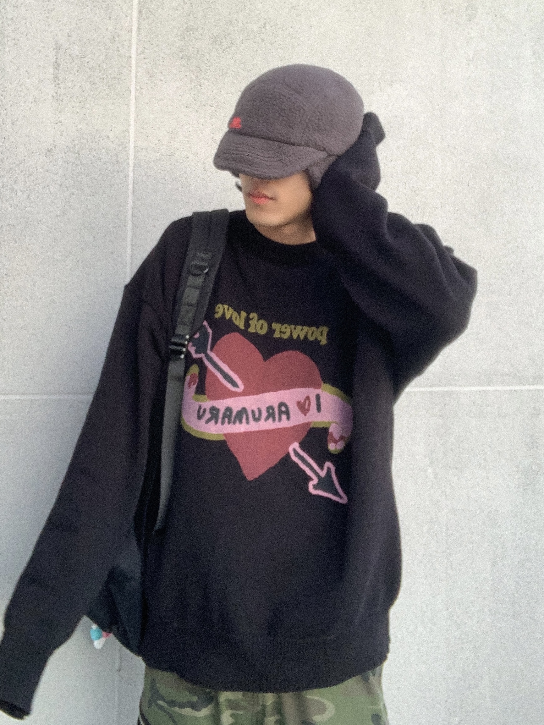 Matin Kim MS129 Sneakers Pink 착용 스타일 - 2