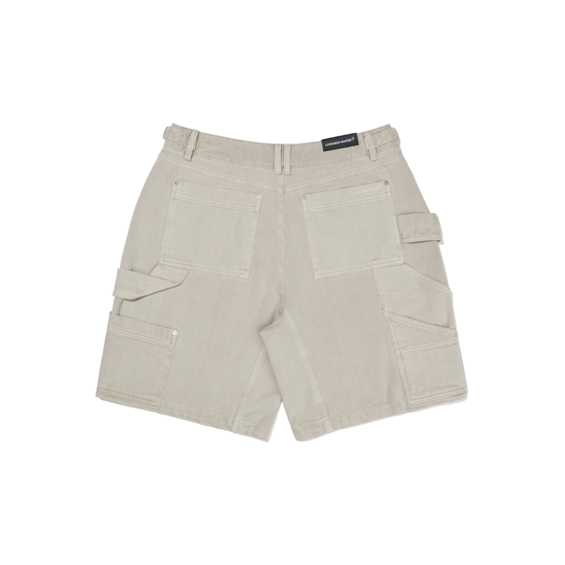 록히드마틴 가먼트 다이드 카펜터 쇼츠 베이지(LOCKHEED MARTIN Garment Dyed Carpenter Shorts Beige) - 2