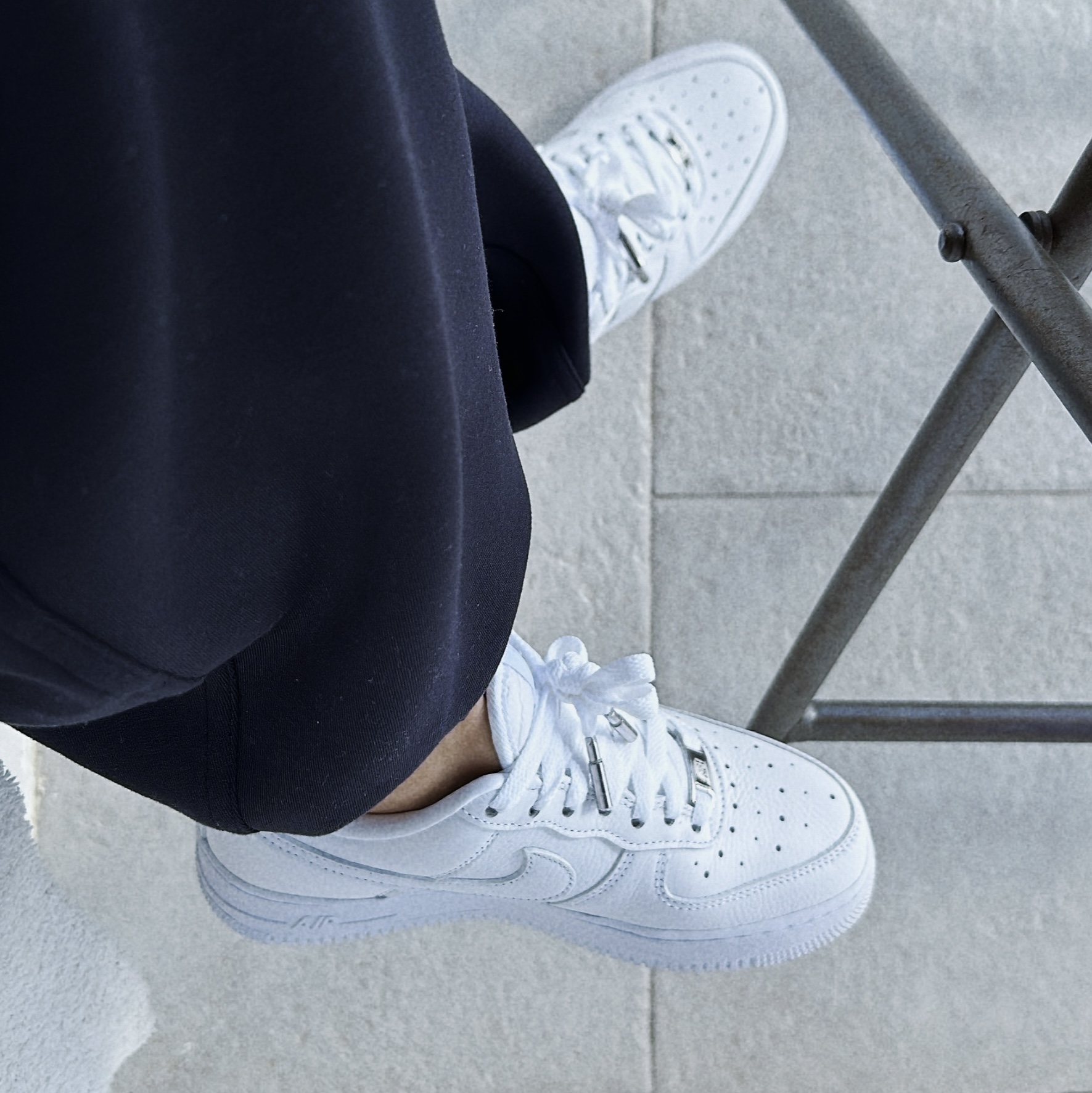 Nike x Drake Nocta Air Force 1 Low SP Certified Lover Boy White 착용 스타일