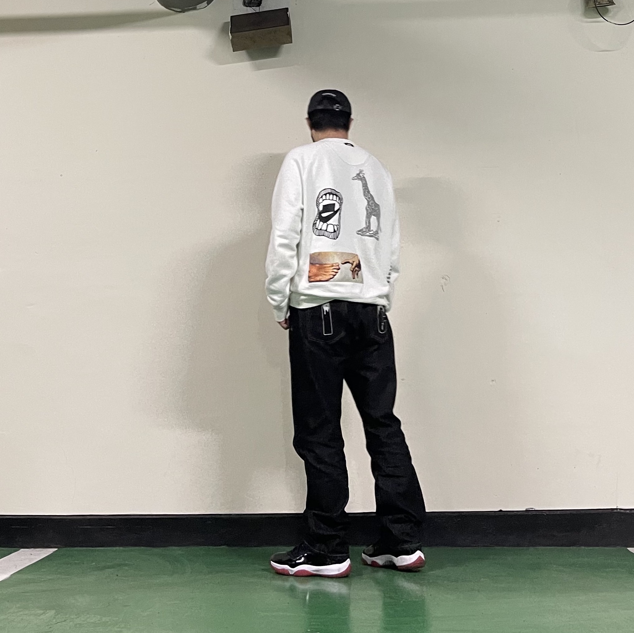 Supreme Raffia S Logo 6-Panel Black - 22SS, Nike NSW Crewneck Sweatshirt Pink - Asia 착용 스타일 - 2