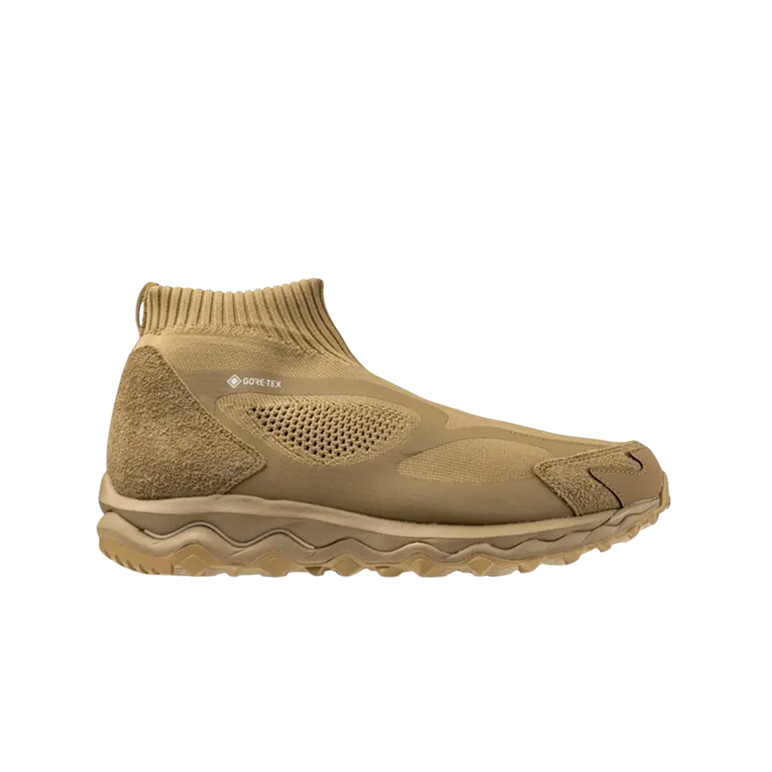 미즈노 x 논네이티브 웨이브 무진 TL 미드 고어텍스 꼬냑