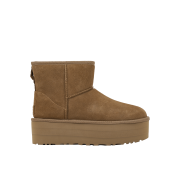(W) UGG Classic Mini Platform Boots Chestnut