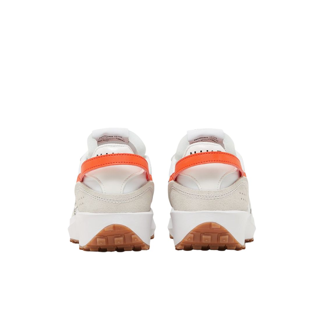 (W) 나이키 와플 데뷰 레오파드 화이트 팀 오렌지((W) Nike Waffle Debut Leopard White Team Orange) - 3