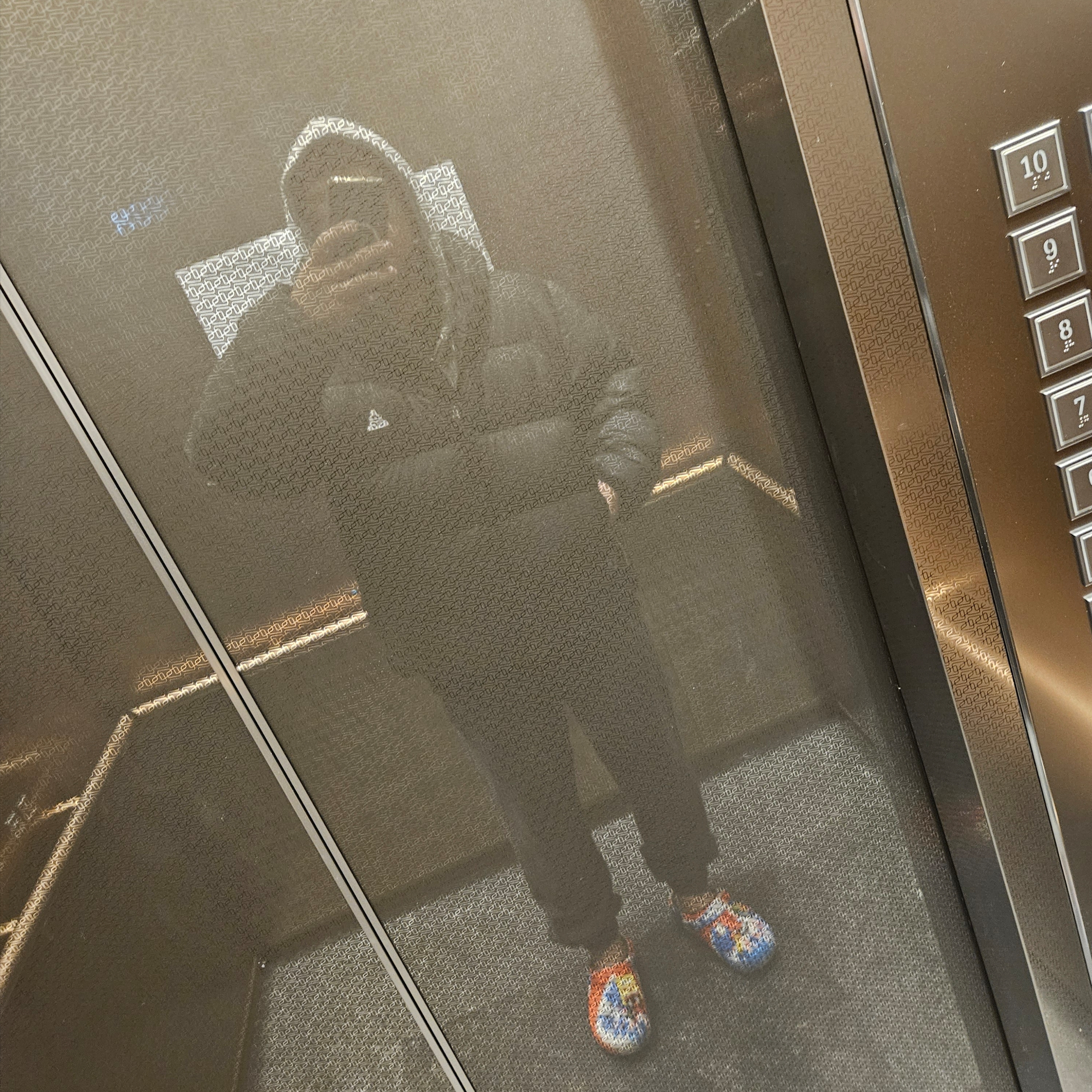 Nike ACG Therma-Fit ADV Lunar Lake Loose Hooded Jacket Black Summit White - Asia 착용 스타일