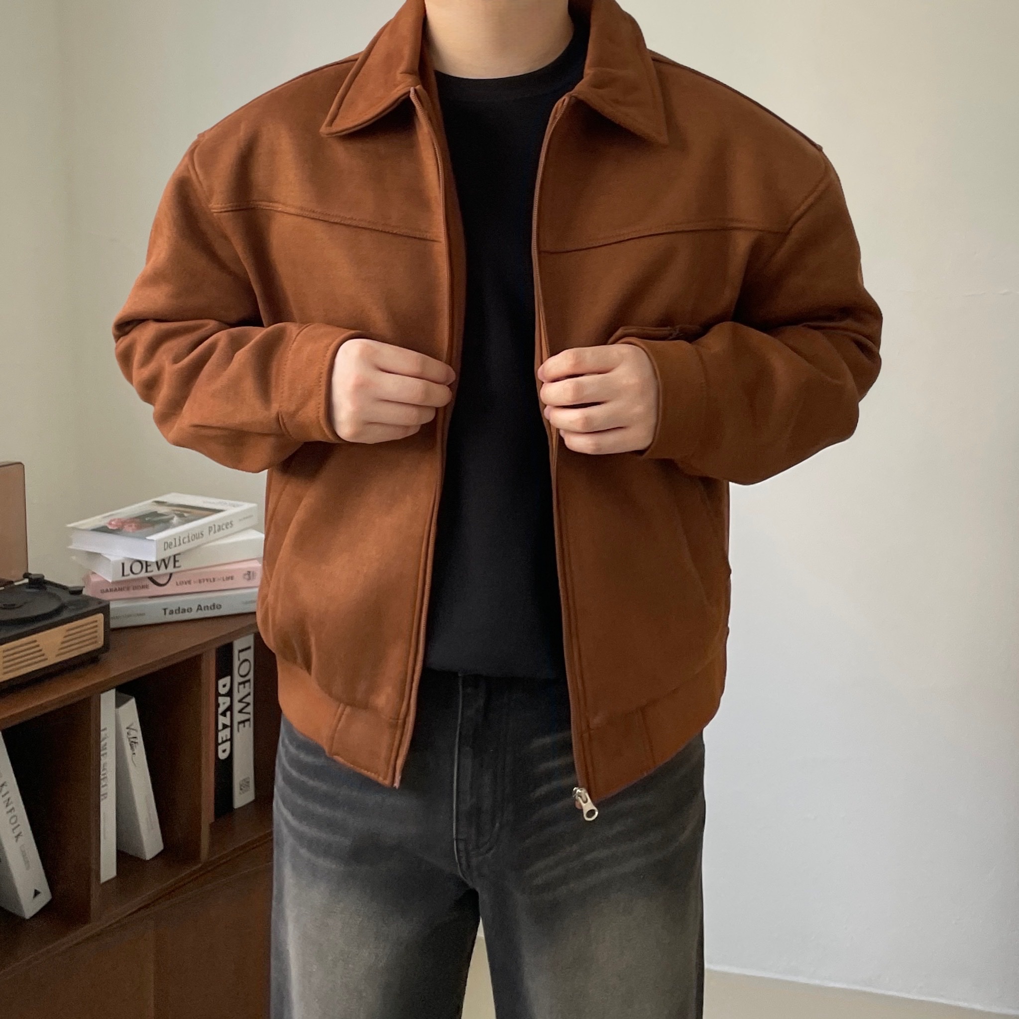 (W) Nike Air Force 1 '07 WB Flax Wheat 착용 스타일 - 6