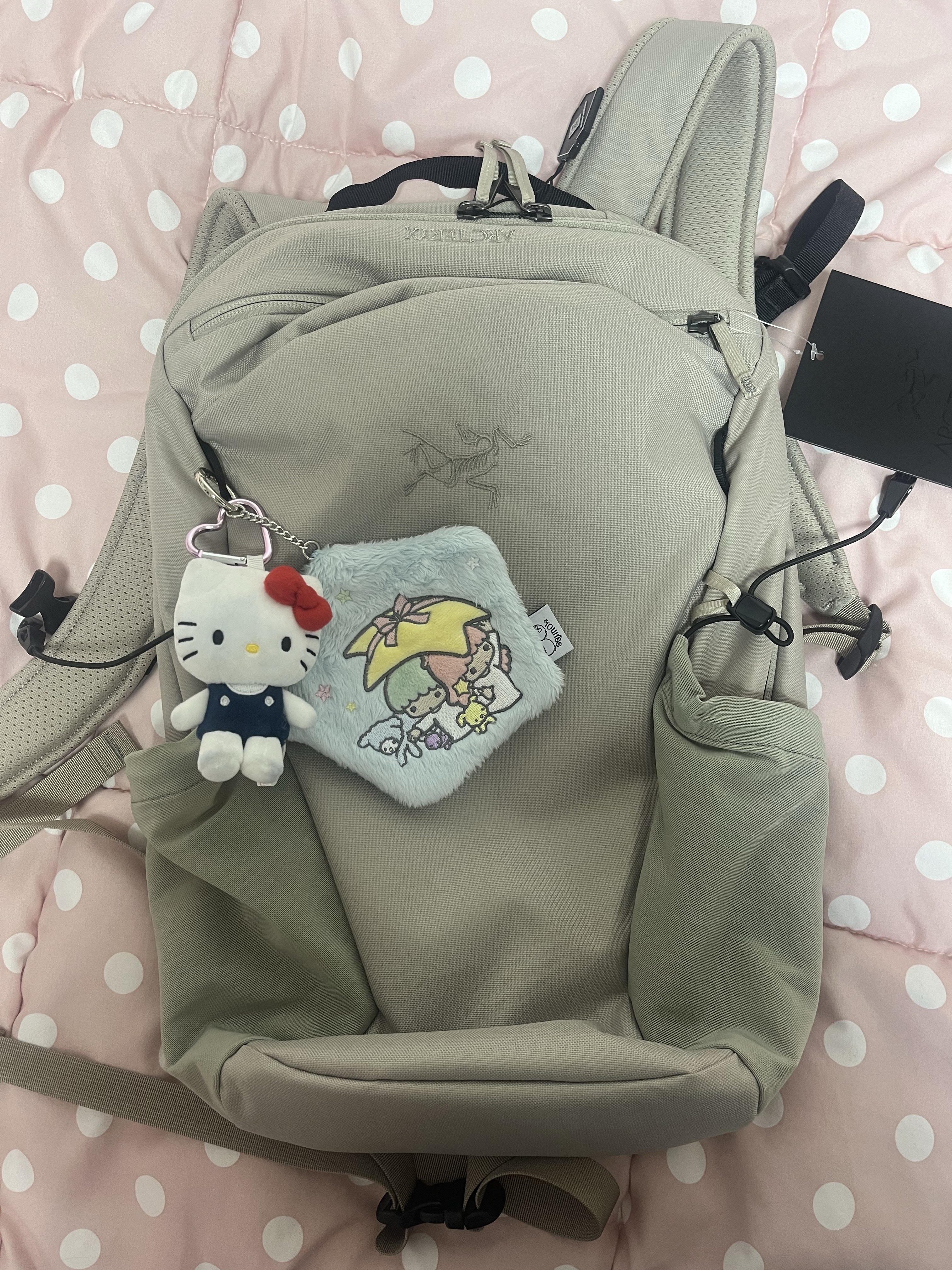 Arc'teryx Mantis 16 Backpack Rune 착용 스타일