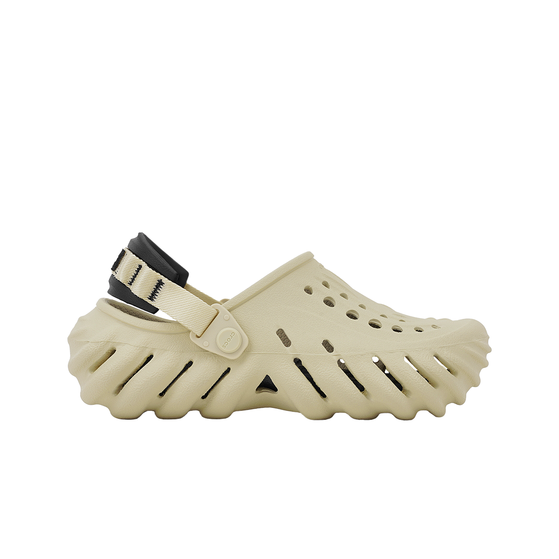 207937-2YJ Crocs Echo Clog Bone Black - 대표 이미지 #1