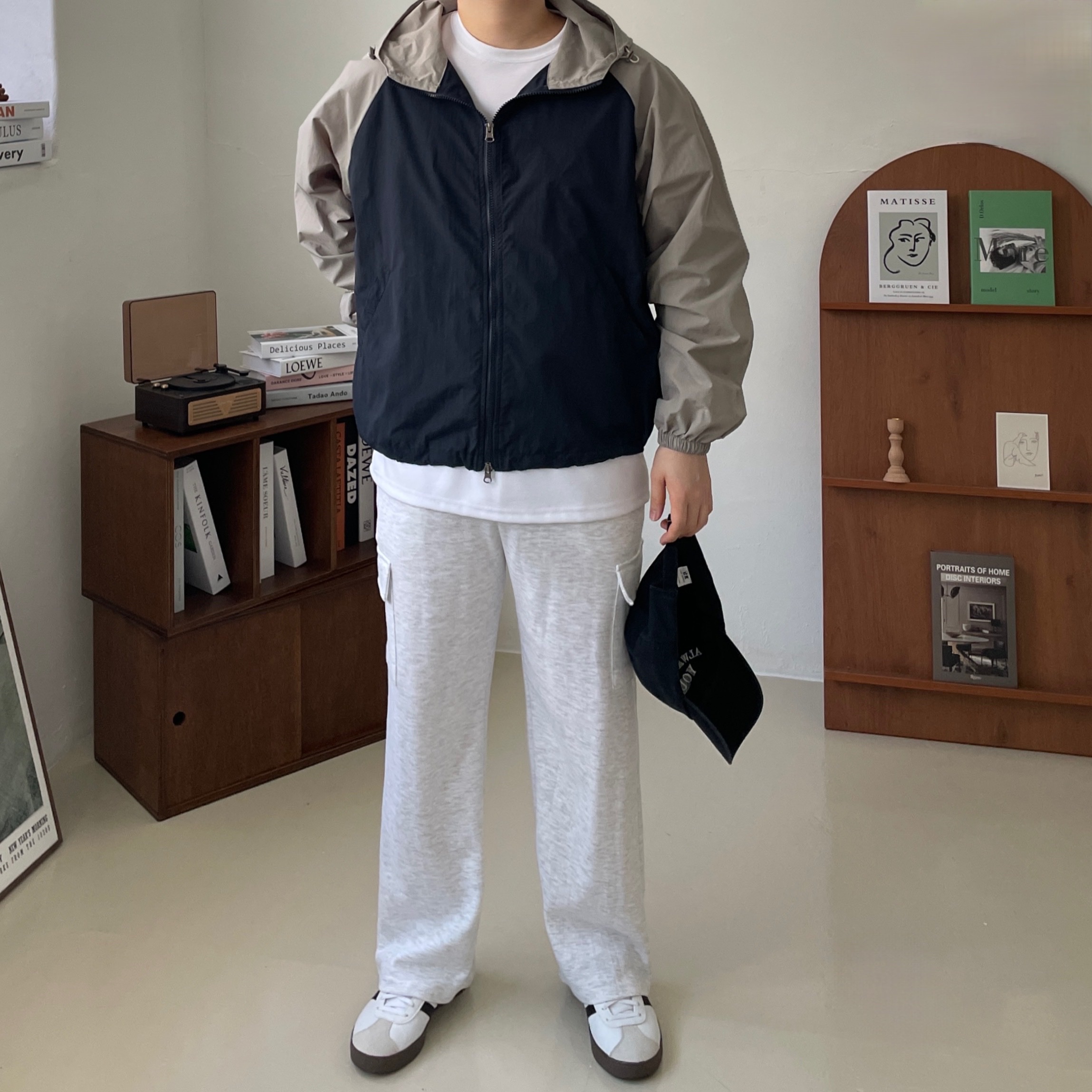 Adidas Samba OG Cloud White 착용 스타일 - 6