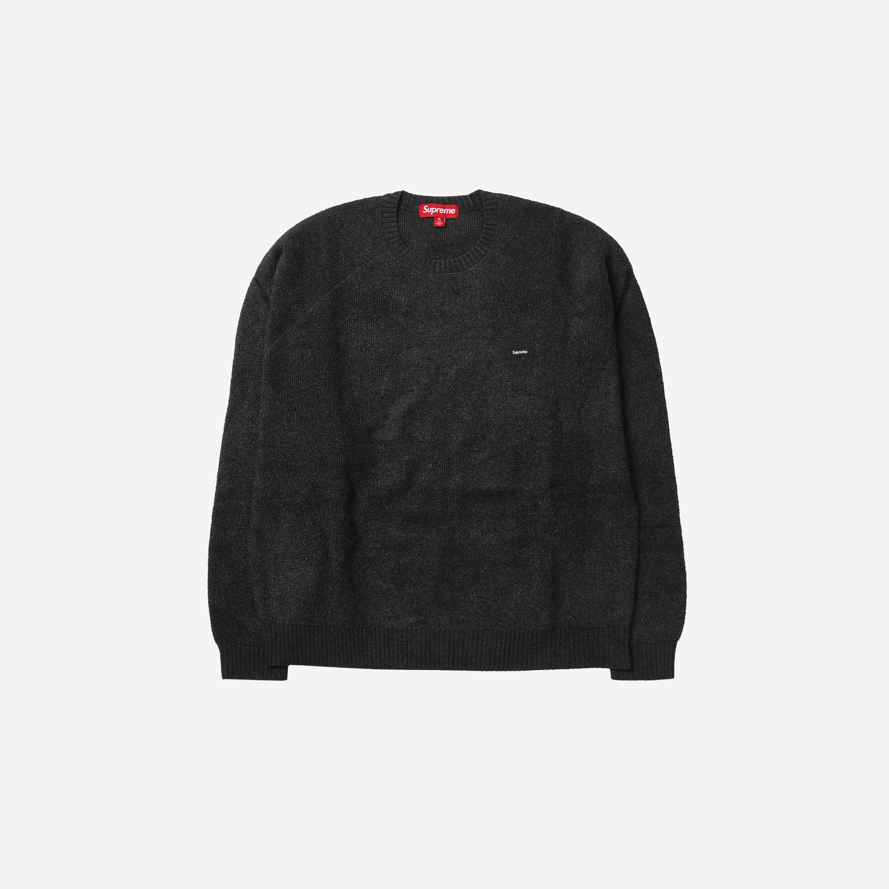 슈프림 테리 스몰 박스 스웨터 블랙 - 24FW | Supreme | KREAM