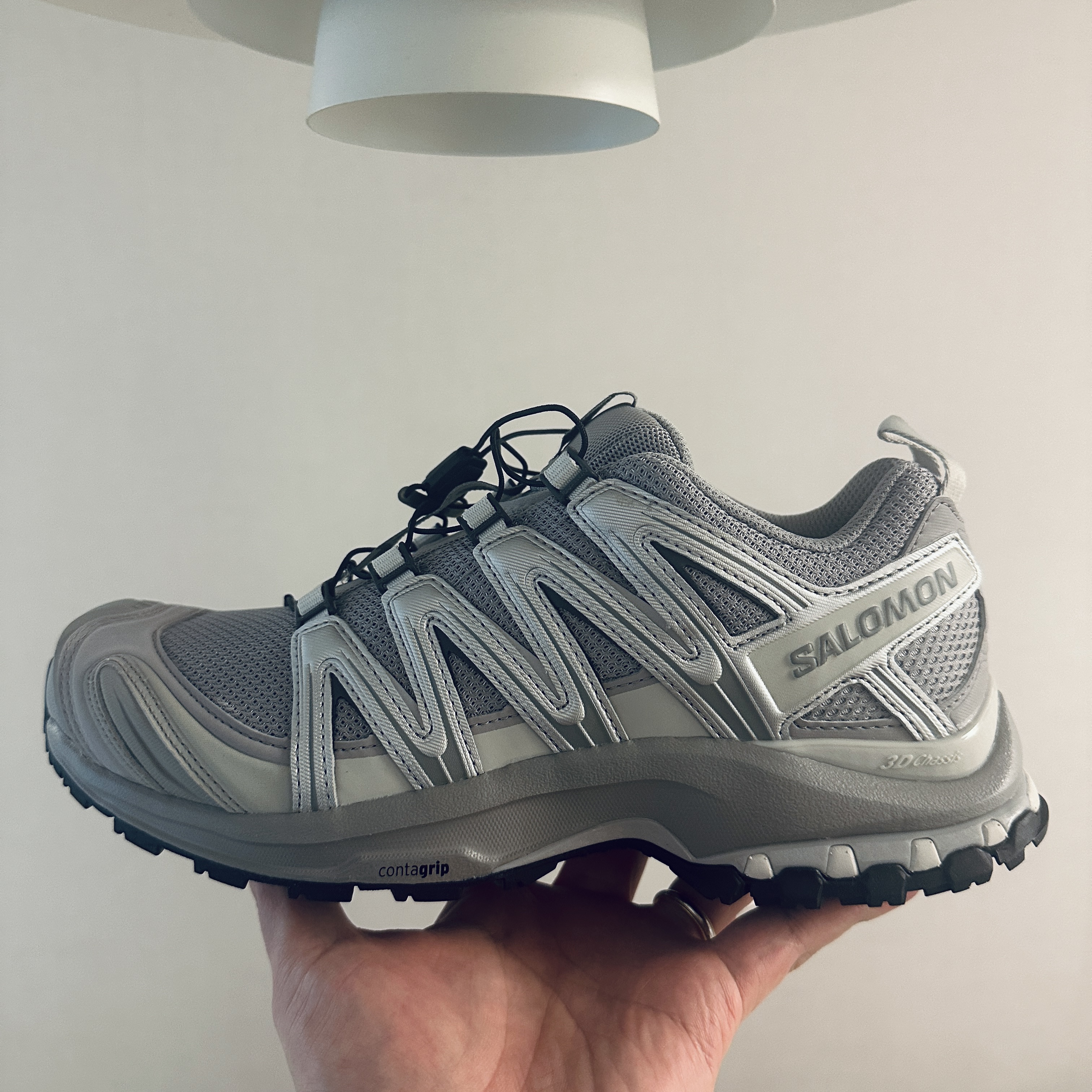 Salomon XA Pro 3D Alloy Silver 착용 스타일