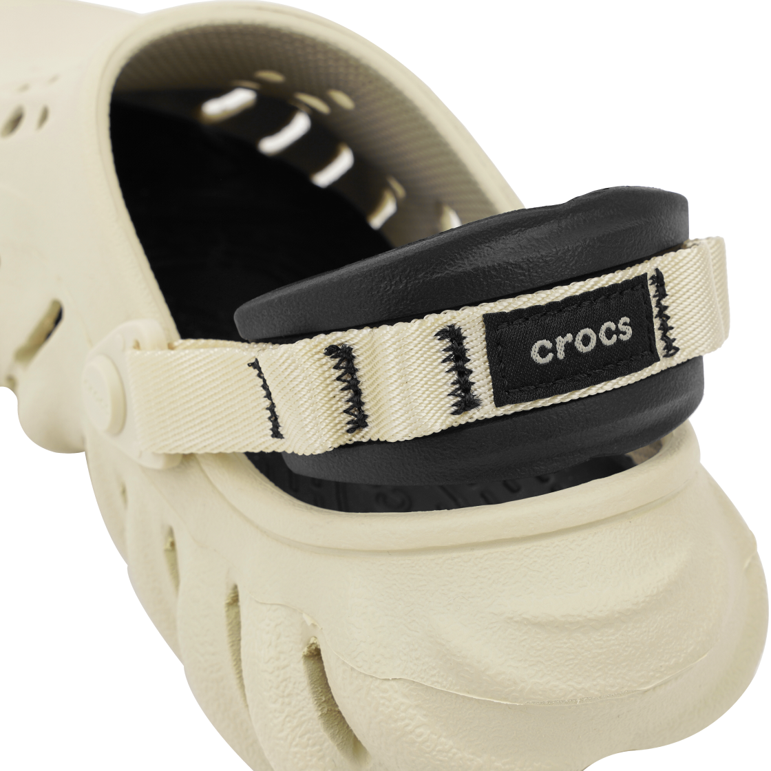 207937-2YJ Crocs Echo Clog Bone Black - #7