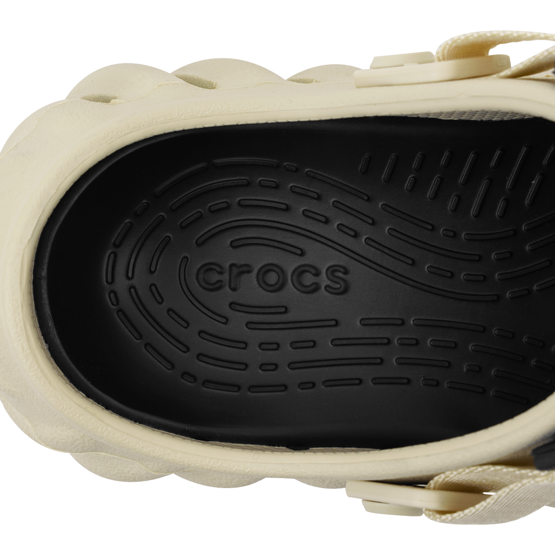 207937-2YJ Crocs Echo Clog Bone Black - #8