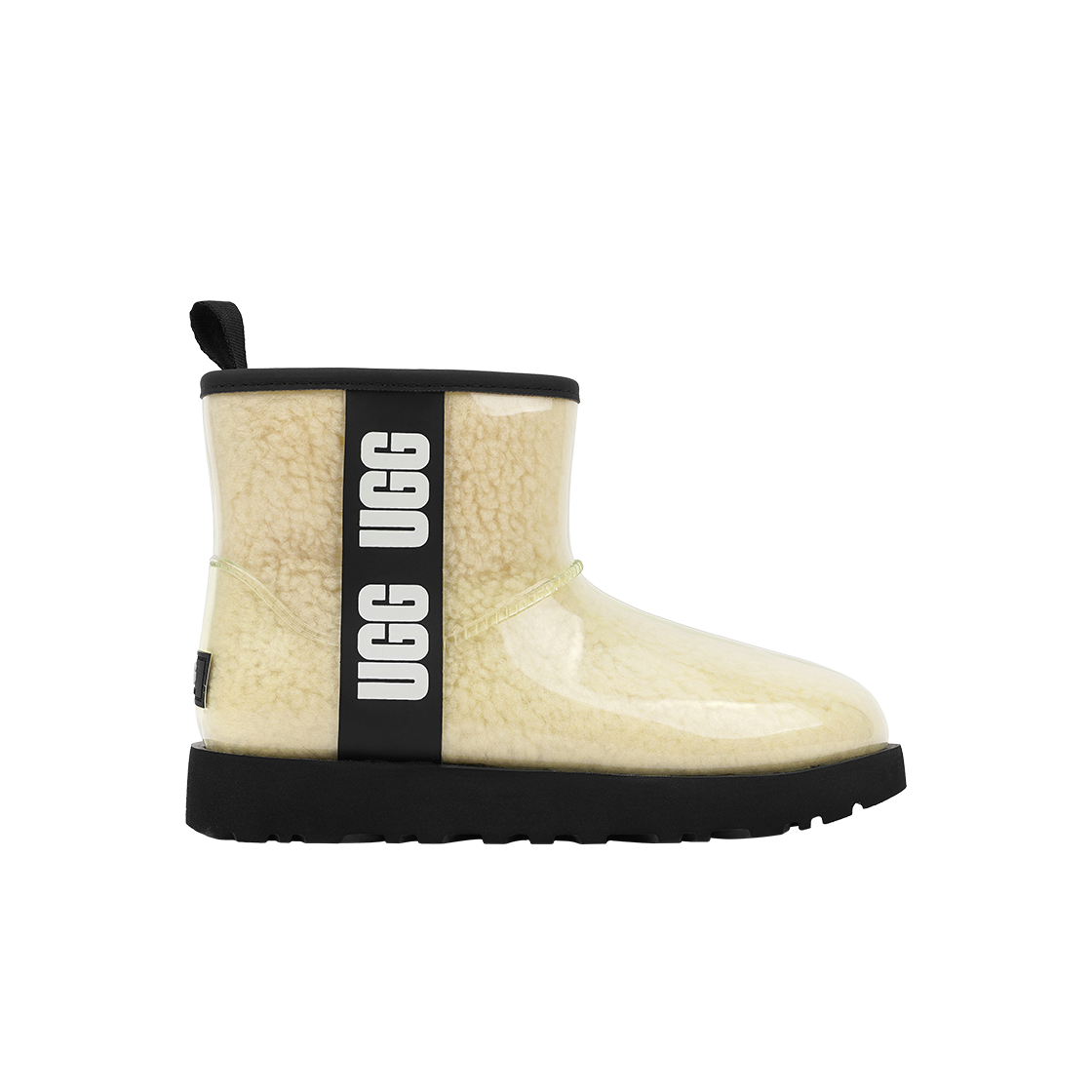 (W) 어그 클래식 클리어 미니 부츠 내츄럴 블랙((W) UGG Classic Clear Mini Boots Natural Black)