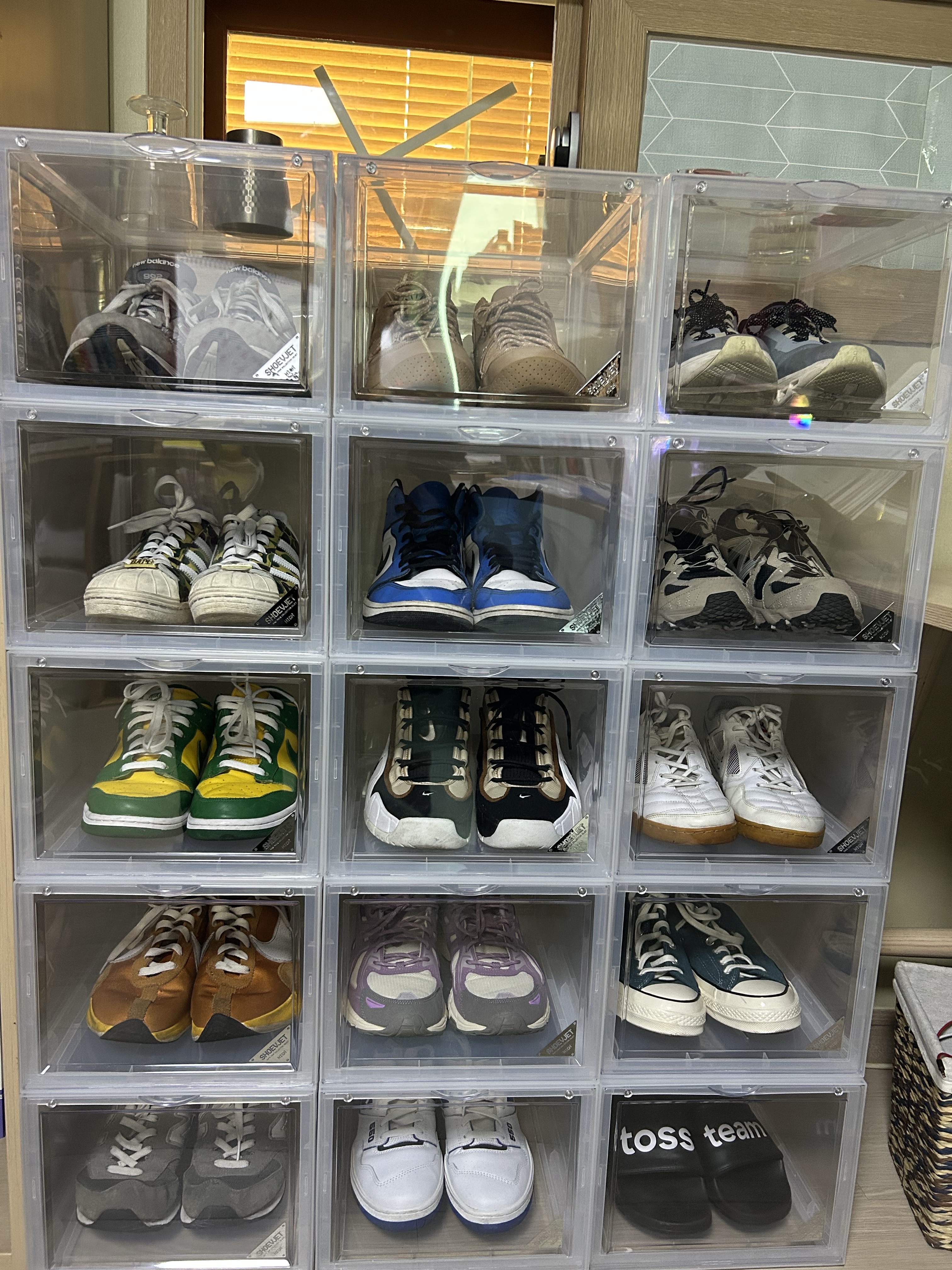 New Balance 992 Made in USA Grey - D Standard, Adidas x BAPE Superstar 80s Green Camo 착용 스타일