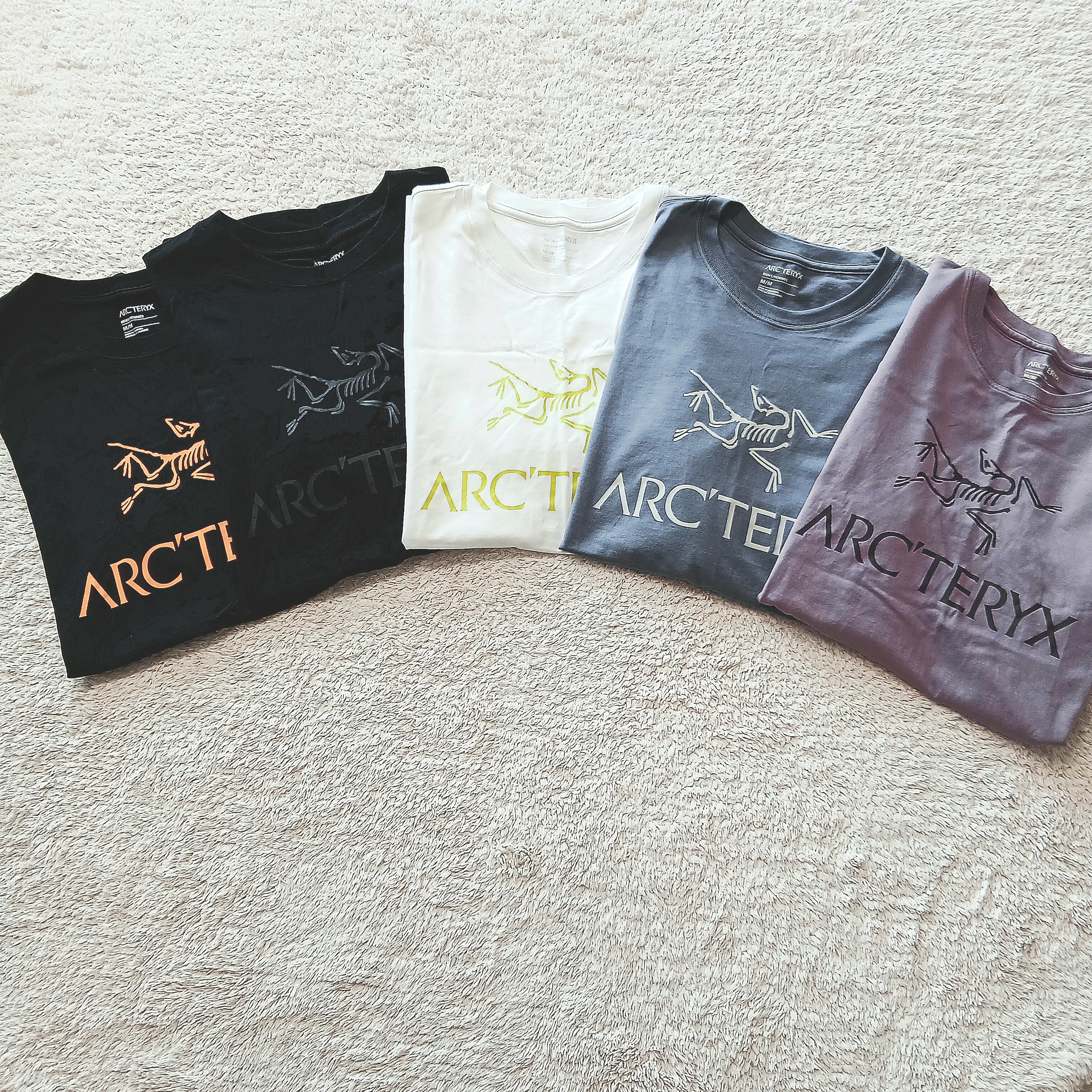 Arc'teryx Arc'word Logo SS T-Shirt Black, Arc'teryx Arc'word Logo SS T-Shirt Black II 착용 스타일 - 3