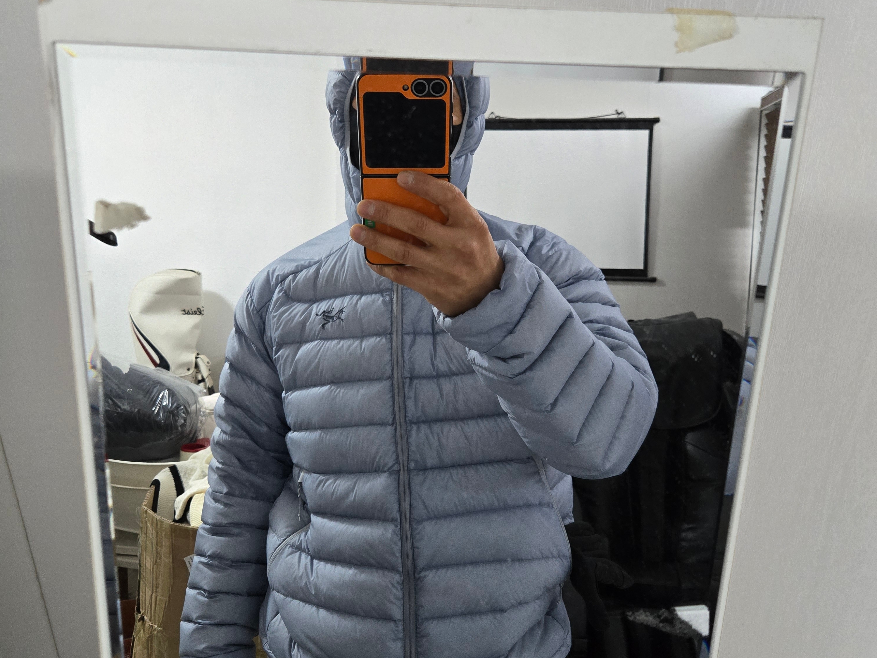 Arc'teryx Cerium Hoody Lucent 착용 스타일