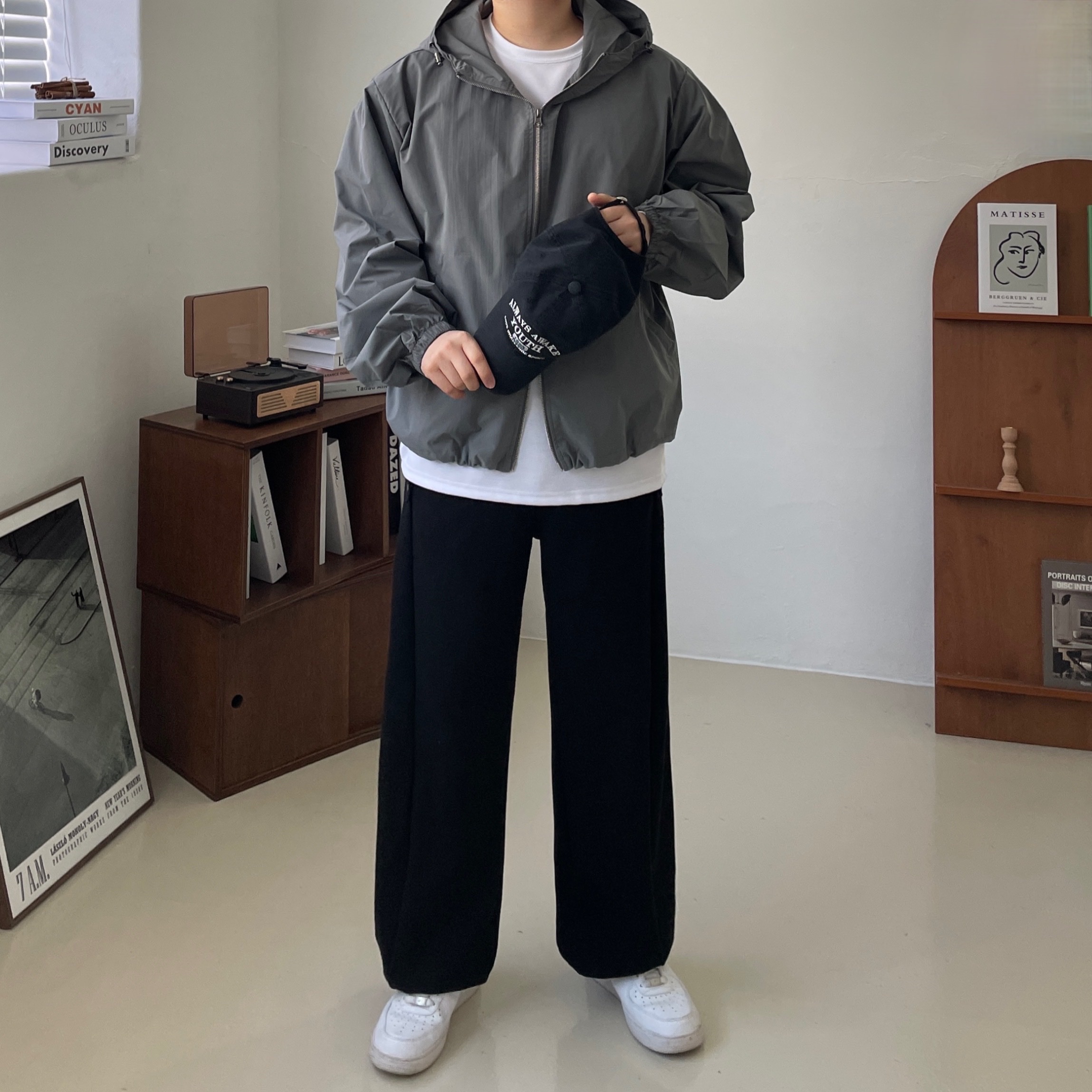 Nike x Supreme Air Force 1 Low Flax 착용 스타일 - 6