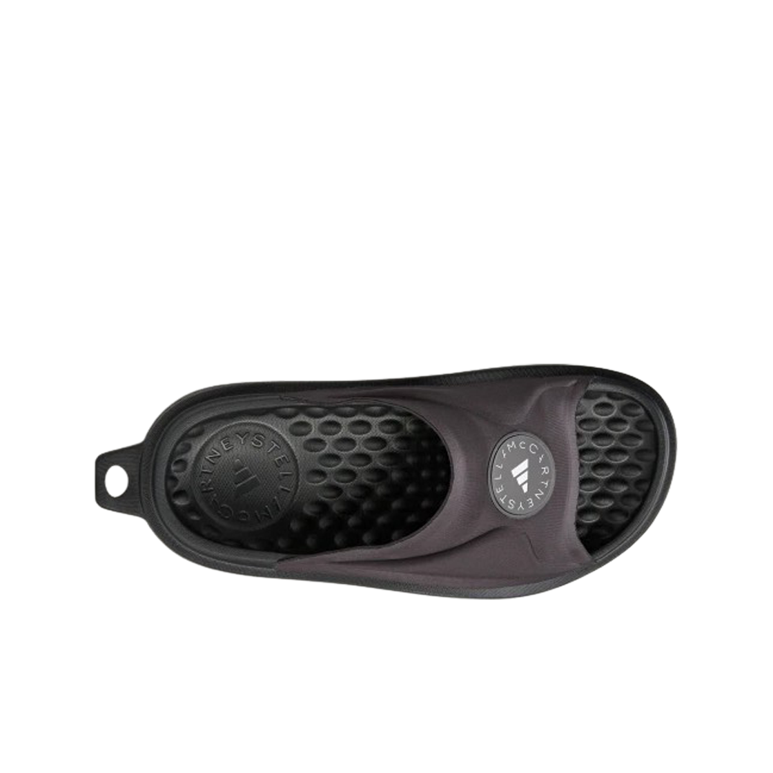 (W) 아디다스 x 스텔라 맥카트니 슬라이드 코어 블랙((W) Adidas x Stella McCartney Slide Core Black) - 2