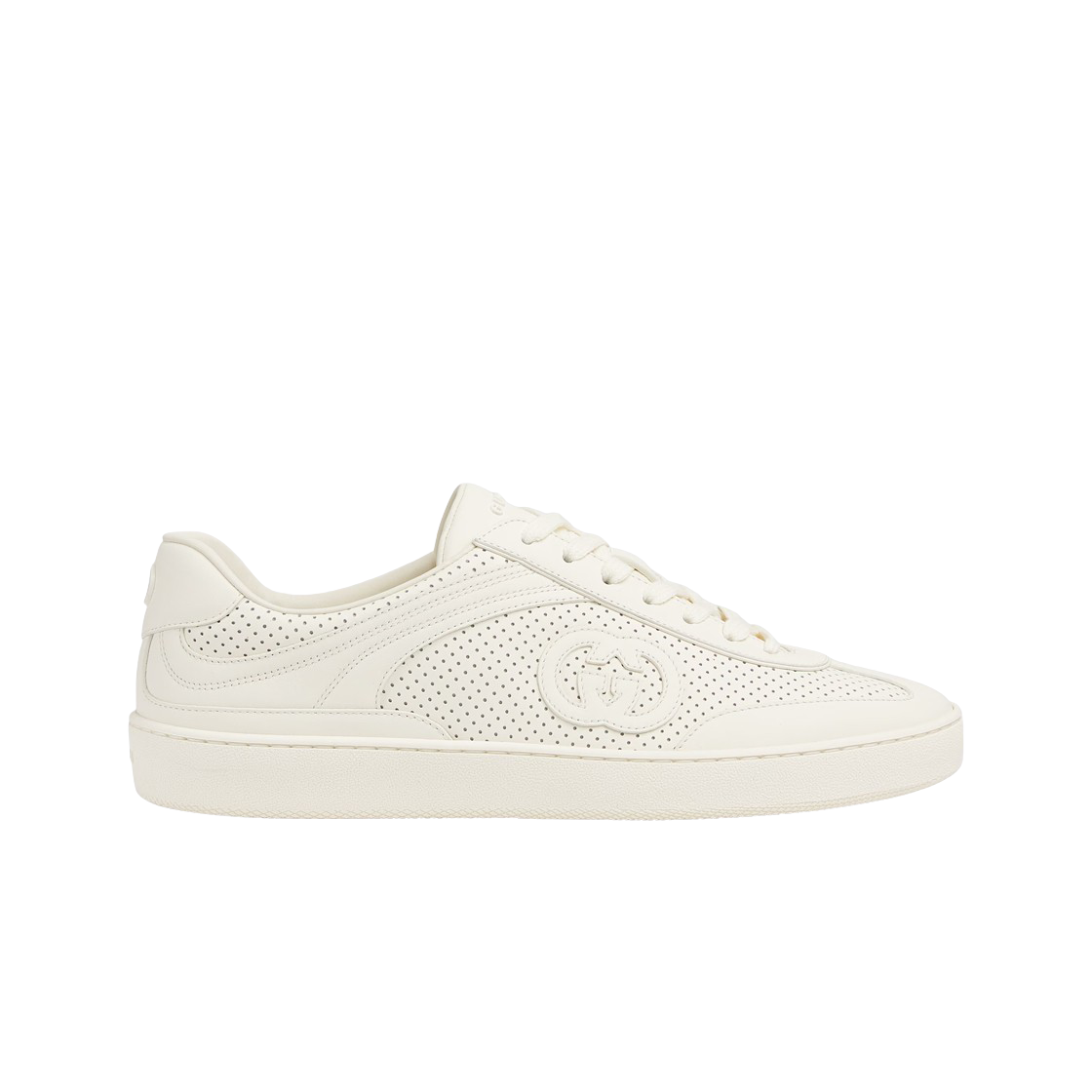 구찌 인터로킹 G 스니커즈 화이트(Gucci Interlocking G Sneakers White) - 1