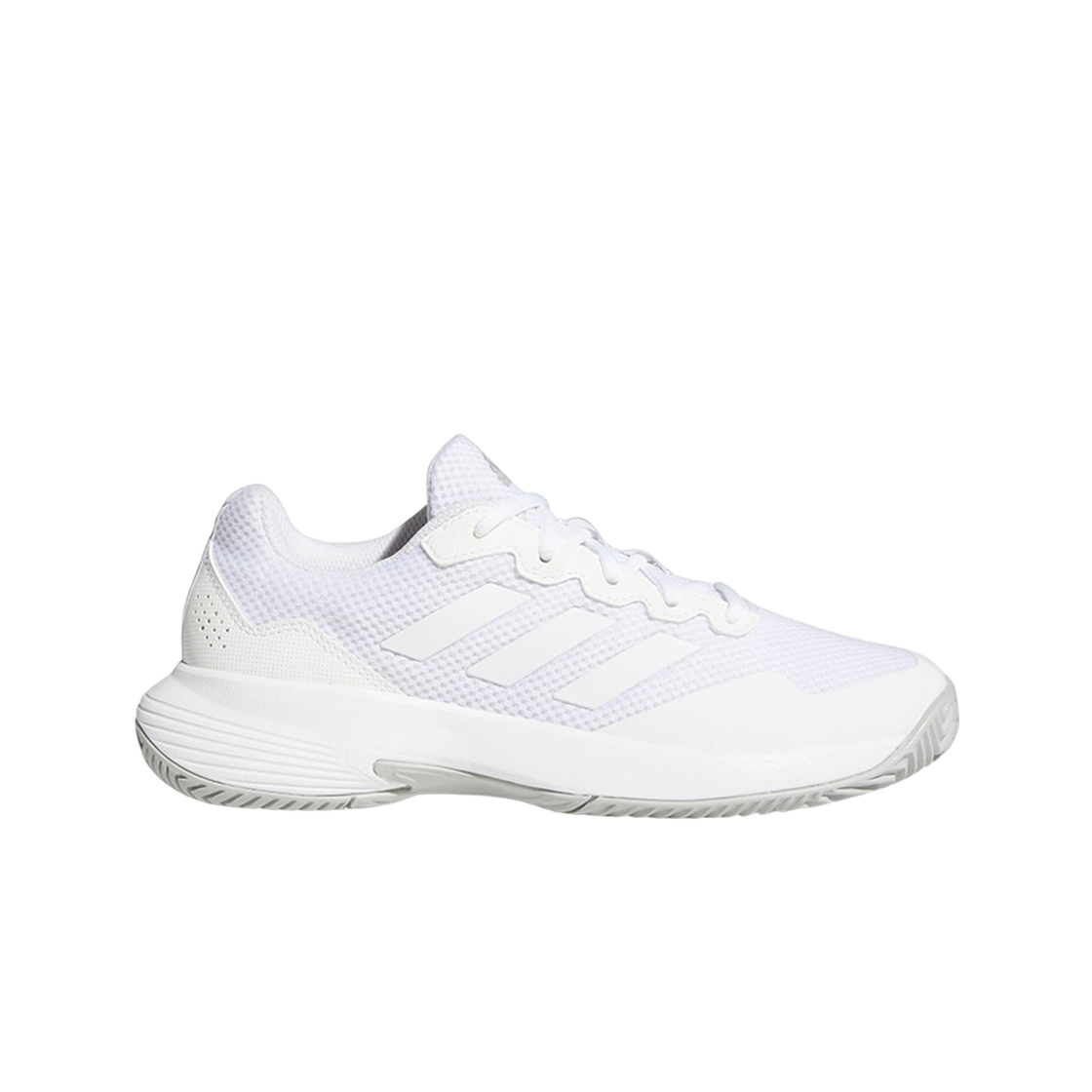 GW4971 (W) Adidas Gamecourt 2.0 Cloud White Grey Two