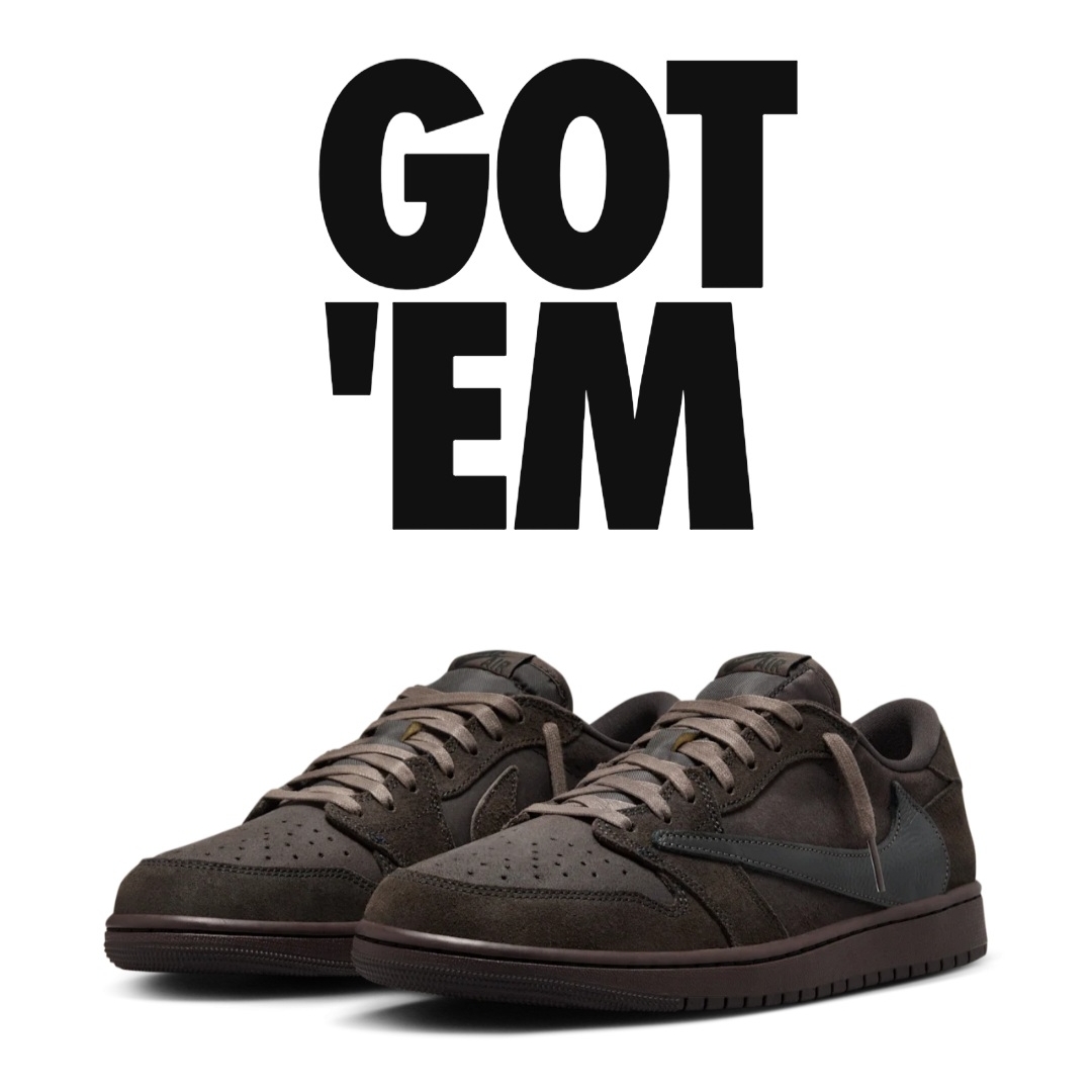 Jordan 1 x Travis Scott Retro Low OG SP Velvet Brown and Dark Mocha 착용 스타일