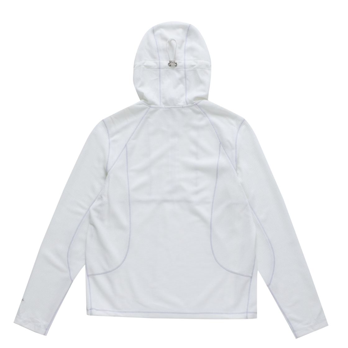 록히드마틴 하프 지퍼 메쉬 후드 풀오버 화이트(LOCKHEED MARTIN Half zip Mesh Hoodie Pullover White) - 2