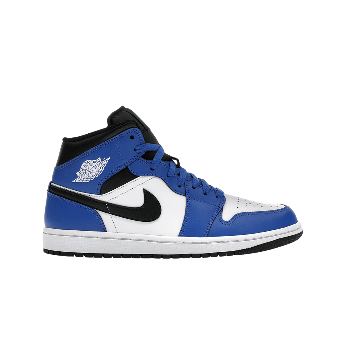 조던 1 미드 게임 로얄 화이트(Jordan 1 Mid Game Royal White)