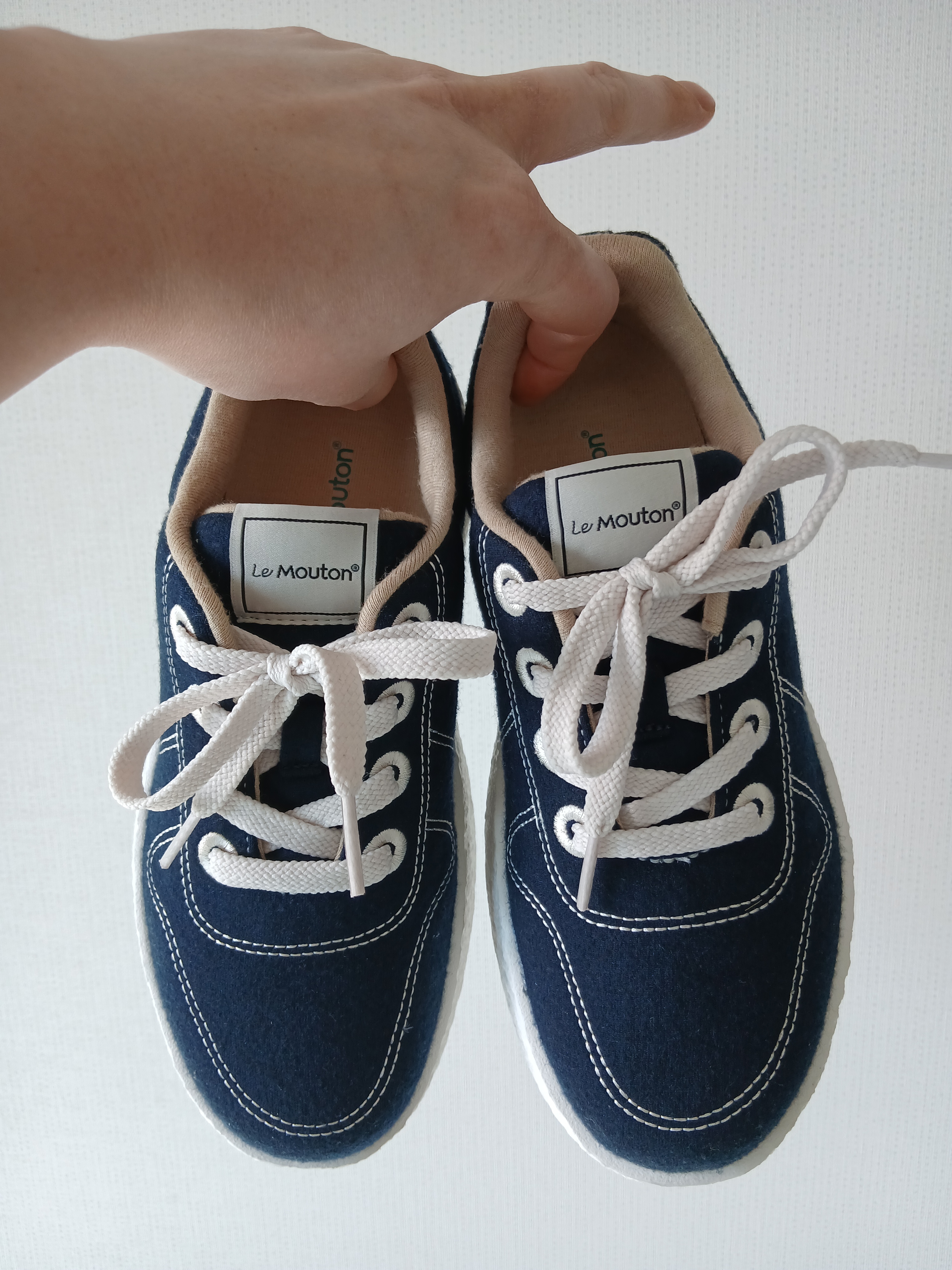 [6% 적립] LeMouton Mate Darknavy 착용 스타일 - 2