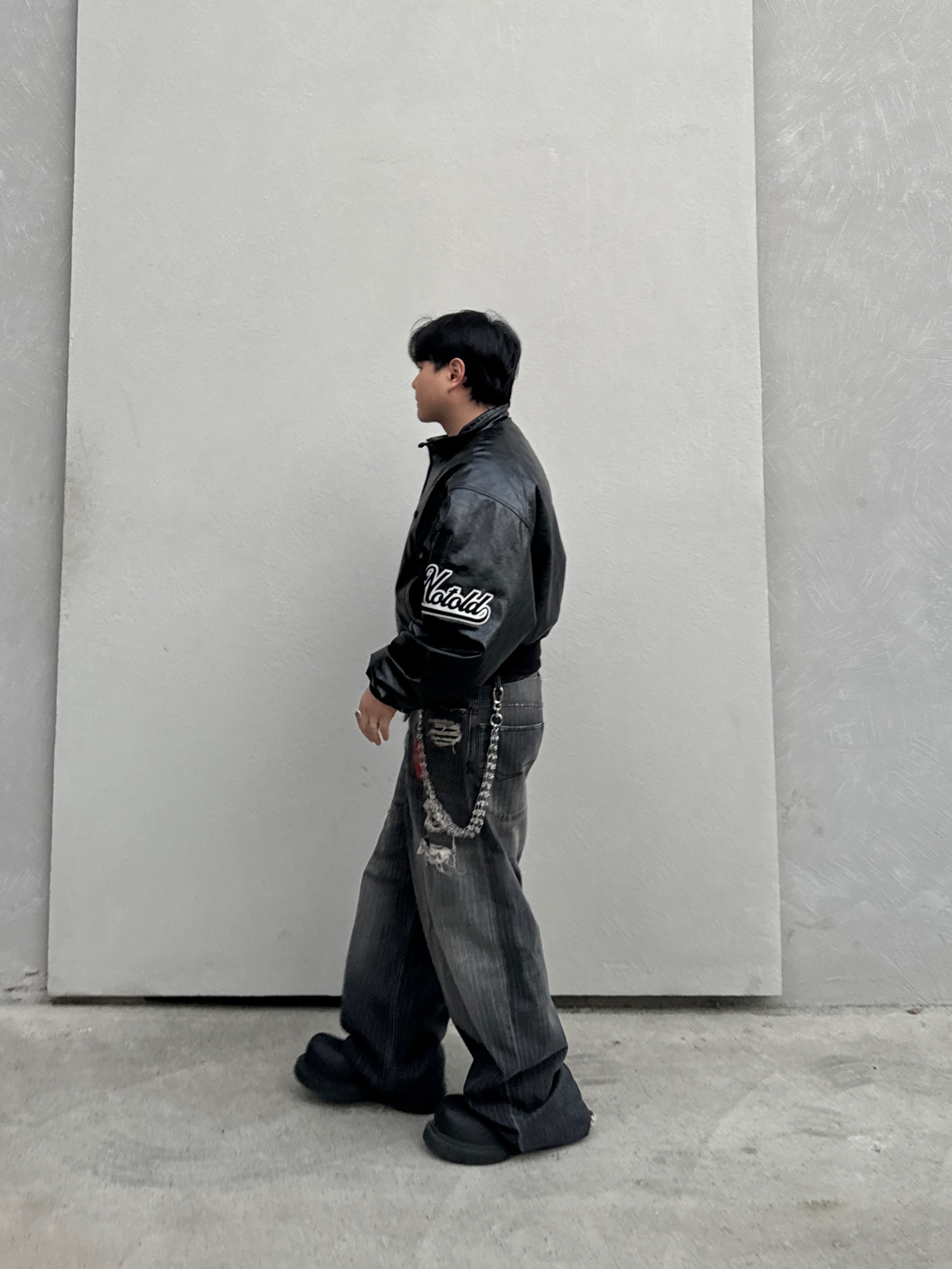 Balenciaga Steroid Derby Black 착용 스타일