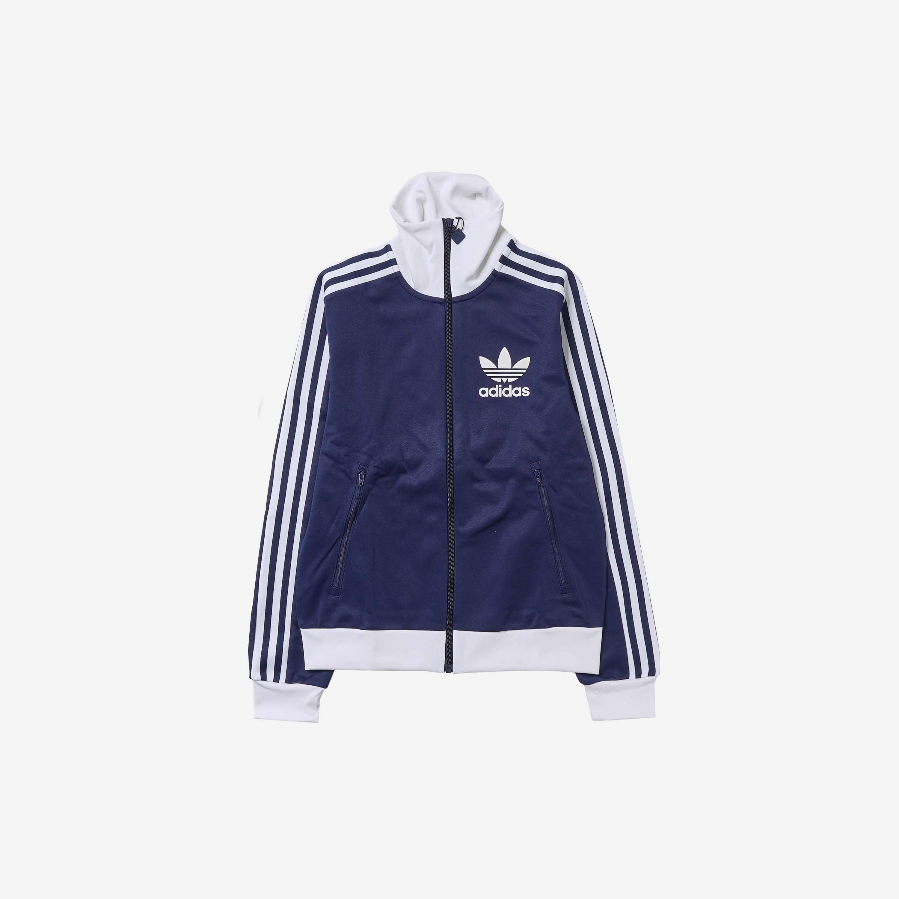 (W) Adidas Beckenbauer Track Top Dark Blue - KR Sizing