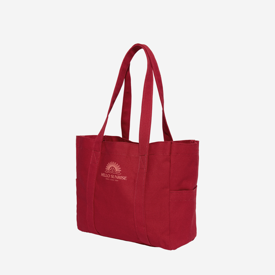 【HELLO SUNRISE】 OG Logo Canvas Mini Tote Bag / 追跡付 MUSINSA公式 | HELLO SUNRISE OG Logo Canvas Mini Tote Bag_Brown