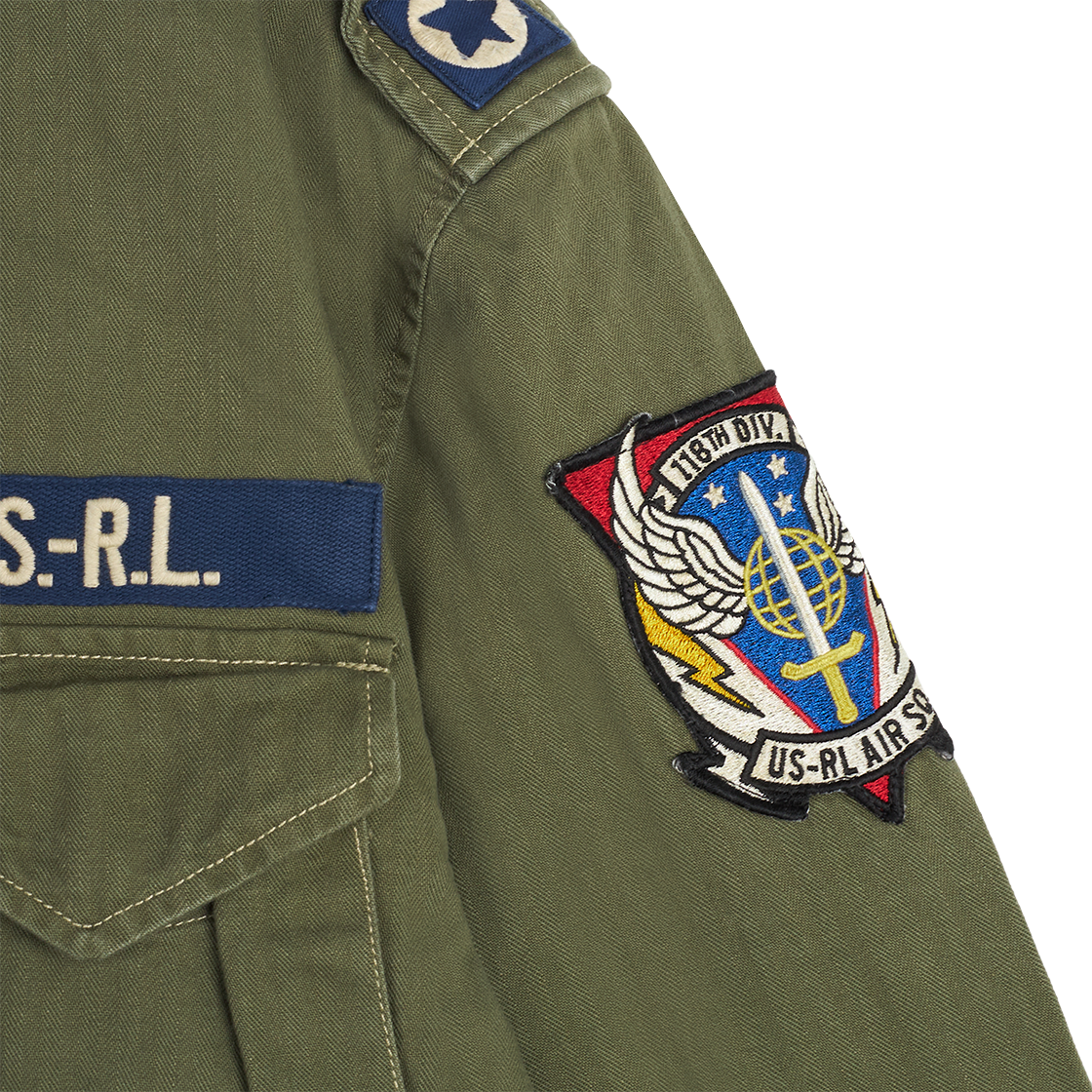 KM5BOTBRLJ5OL [30%적립]Polo Ralph Lauren Iconic Herringbone Field Jacket Olive Mountain - 25SS - #4