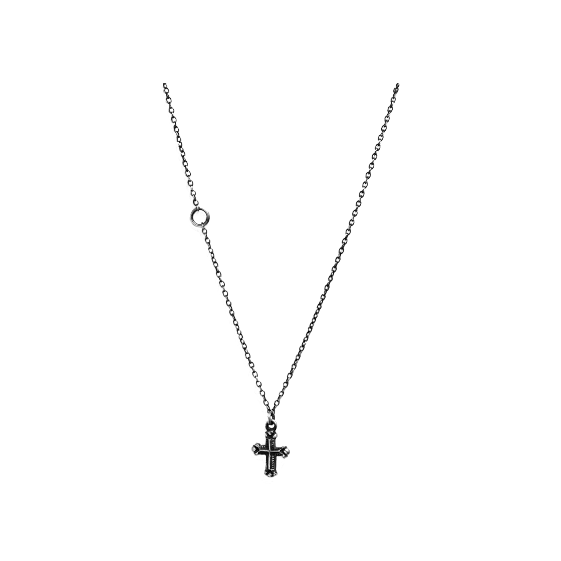 KM5BJENWM15SV Werkstatt:Munchen Chain Mini Cross Silver - 25SS