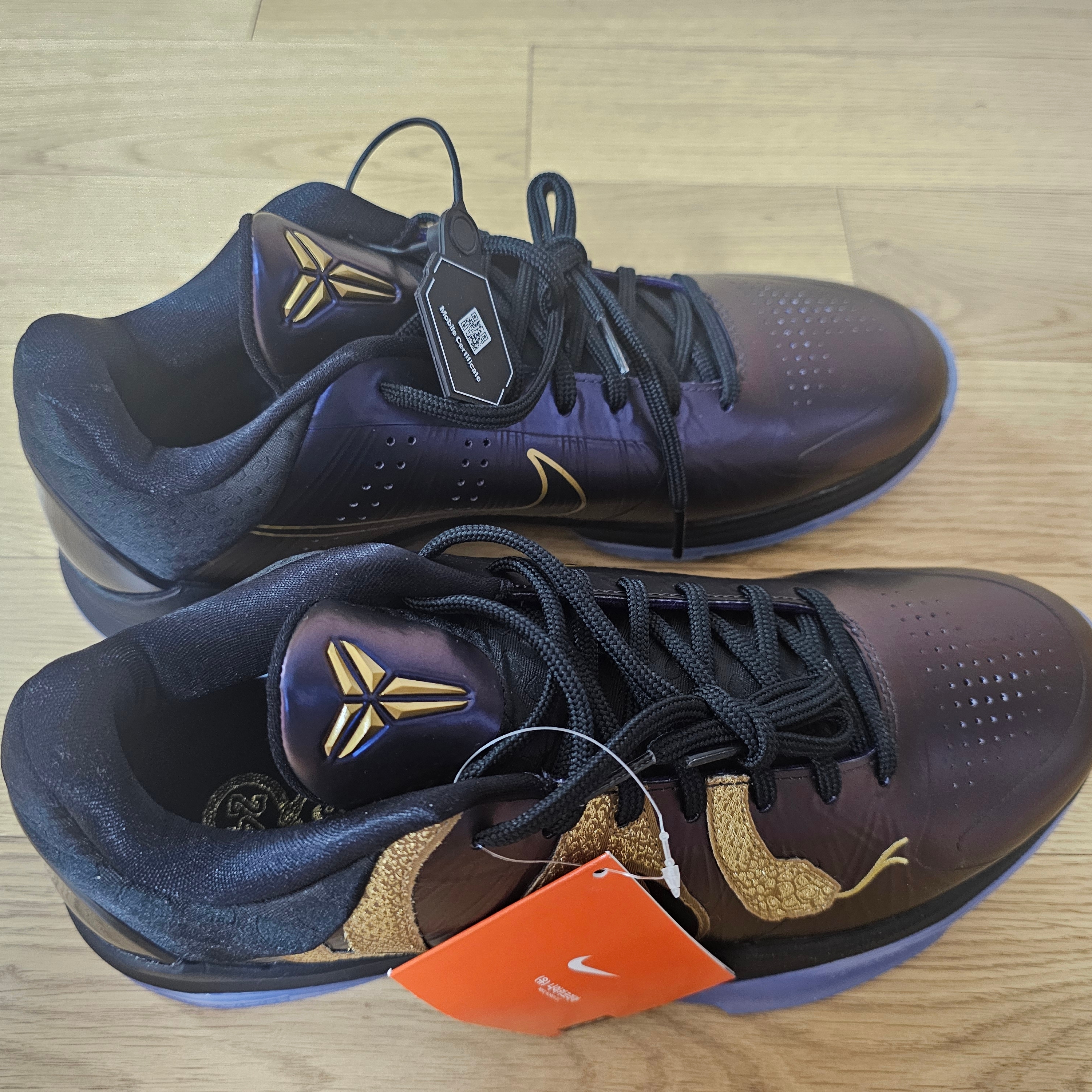 Nike Kobe 5 Protro Year of the Mamba Eggplant 착용 스타일 - 1