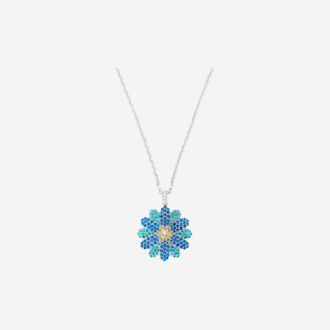 야기 블루 데이지 네클리스(Yagii Blue Daisy Necklace)
