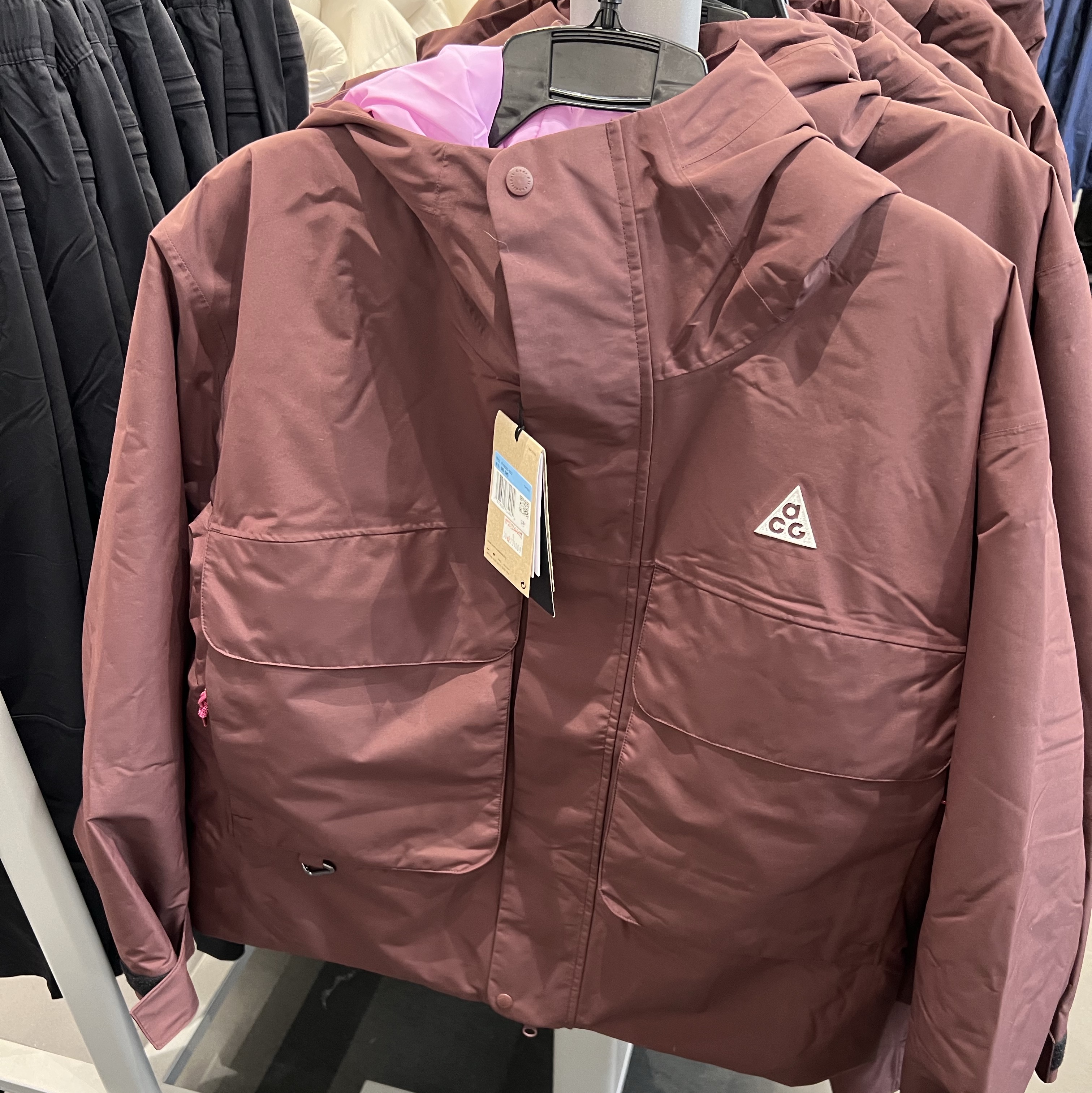 Nike ACG Primaloft Skull Peak Storm-Fit Jacket Black Anthracite - Asia 착용 스타일