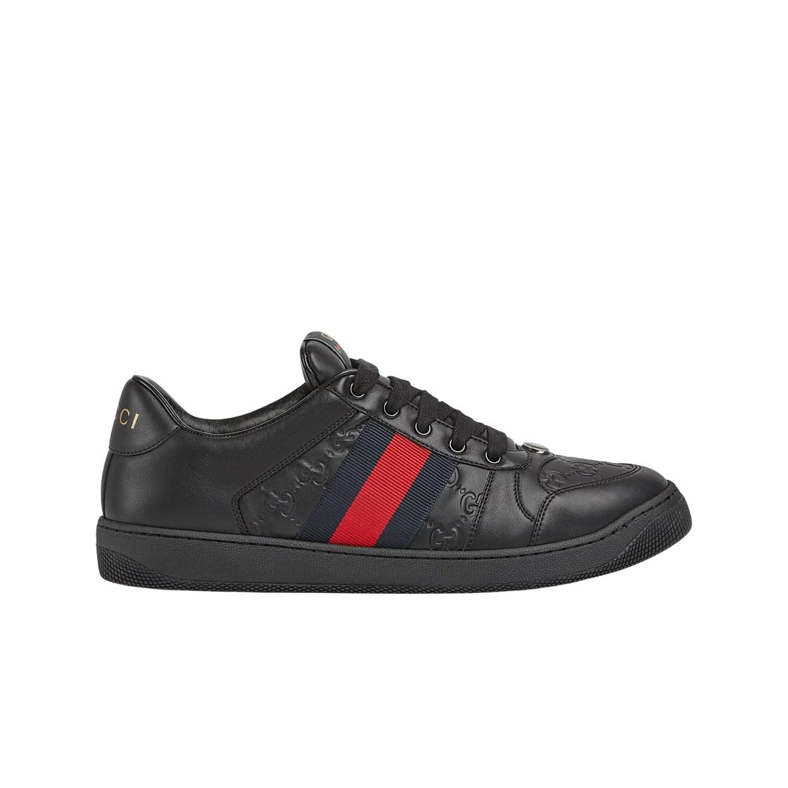 798785-AADU0-1074 Gucci Screener Sneakers Black