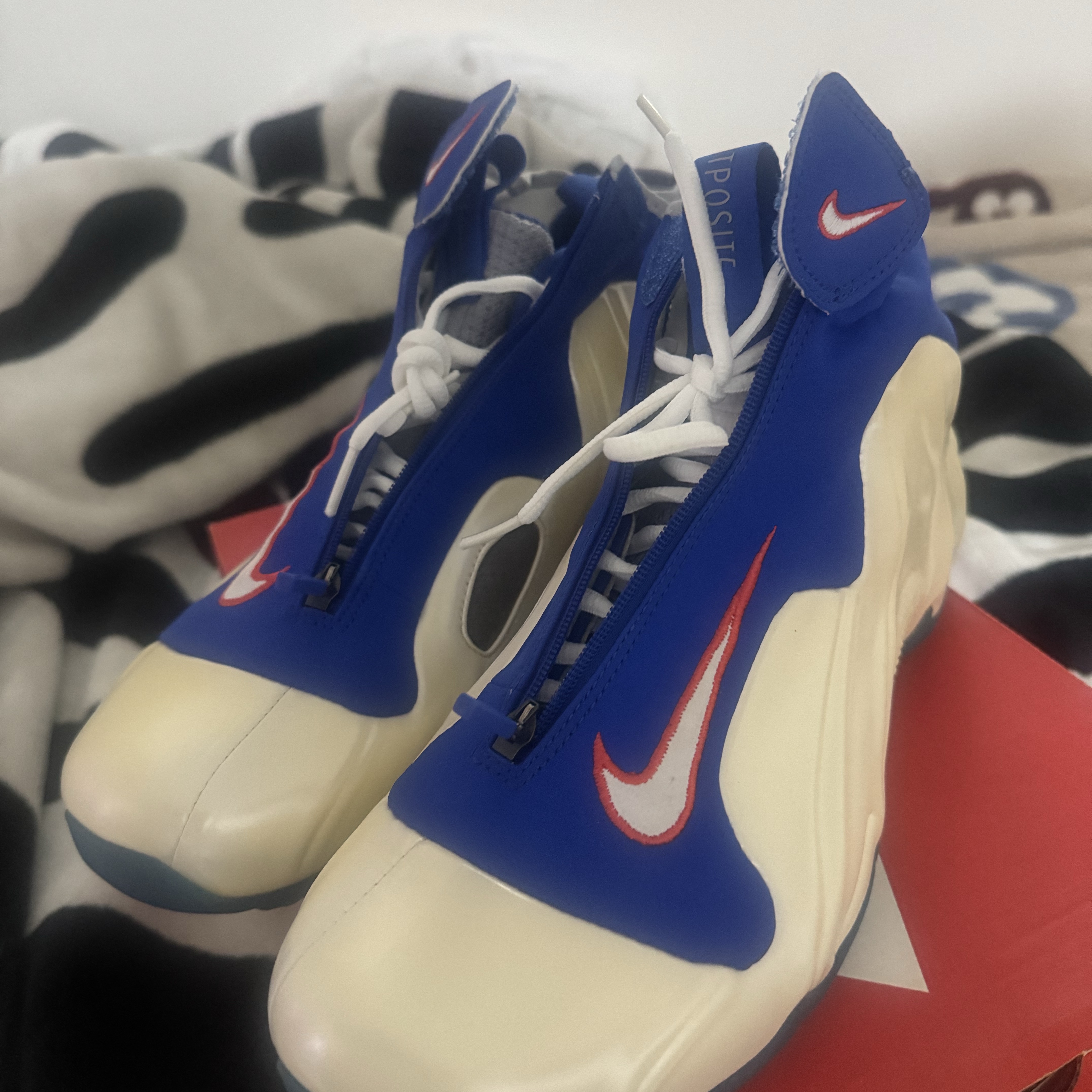 Nike Air Flightposite Knicks 2014 착용 스타일 - 3