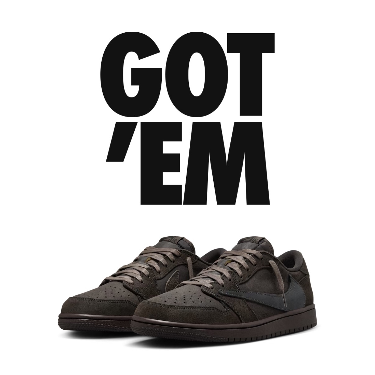 Jordan 1 x Travis Scott Retro Low OG SP Velvet Brown and Dark Mocha 착용 스타일