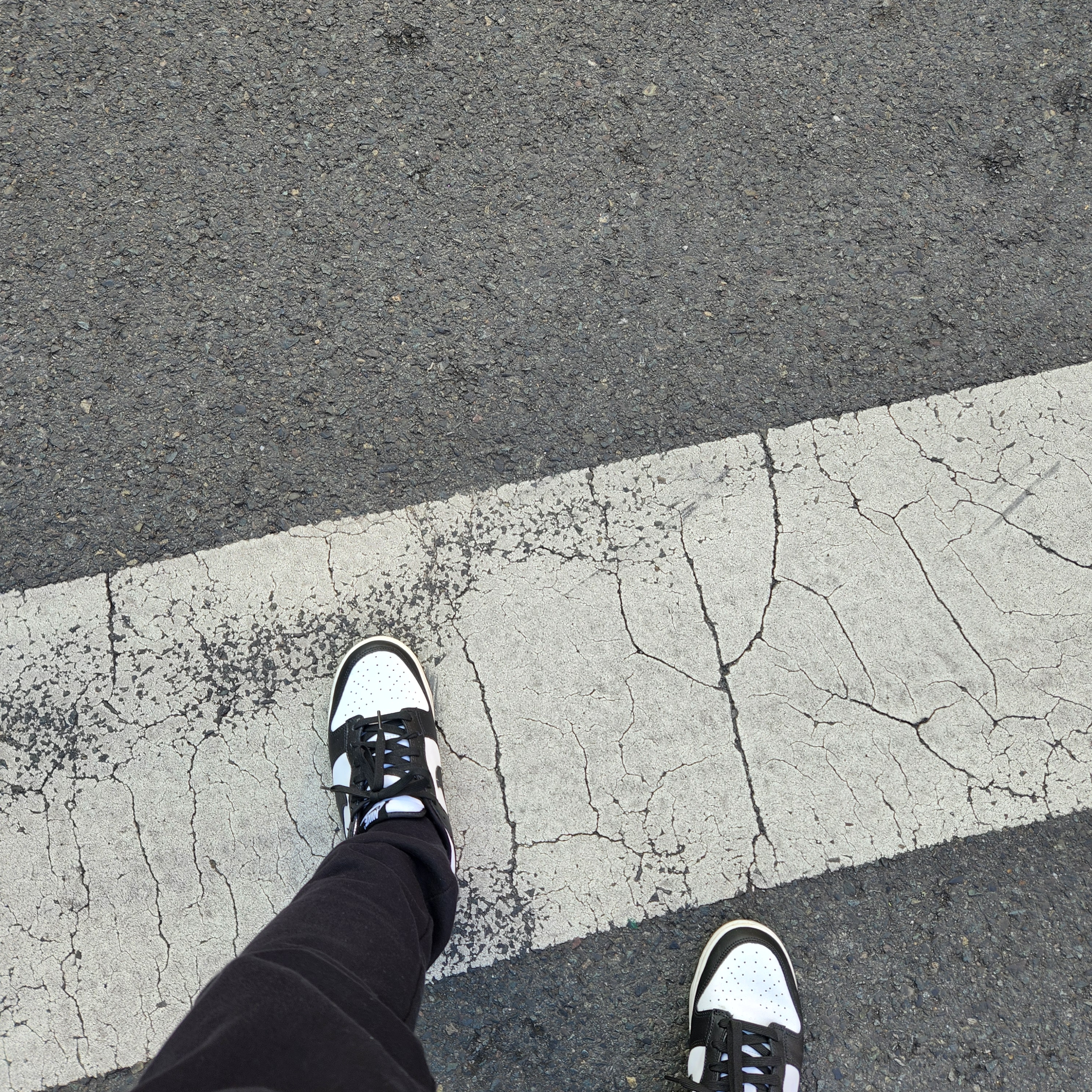 Nike Dunk Low Retro Black 착용 스타일