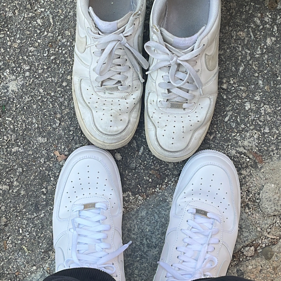 Nike Air Force 1 '07 Low White 착용 스타일