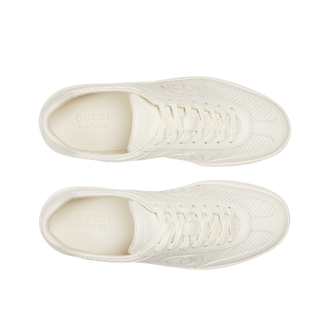 구찌 인터로킹 G 스니커즈 화이트(Gucci Interlocking G Sneakers White) - 2