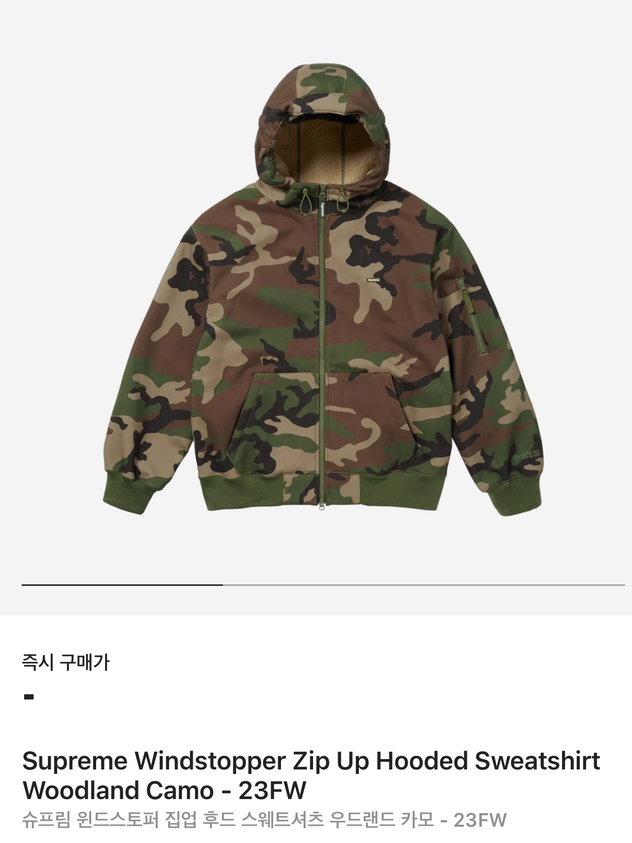 Supreme x The North Face Split 6-Panel Black - 24SS, Supreme Arc Thermal Lined Zip Up Hooded Sweatshirt Heather Grey - 24FW 착용 스타일 - 3