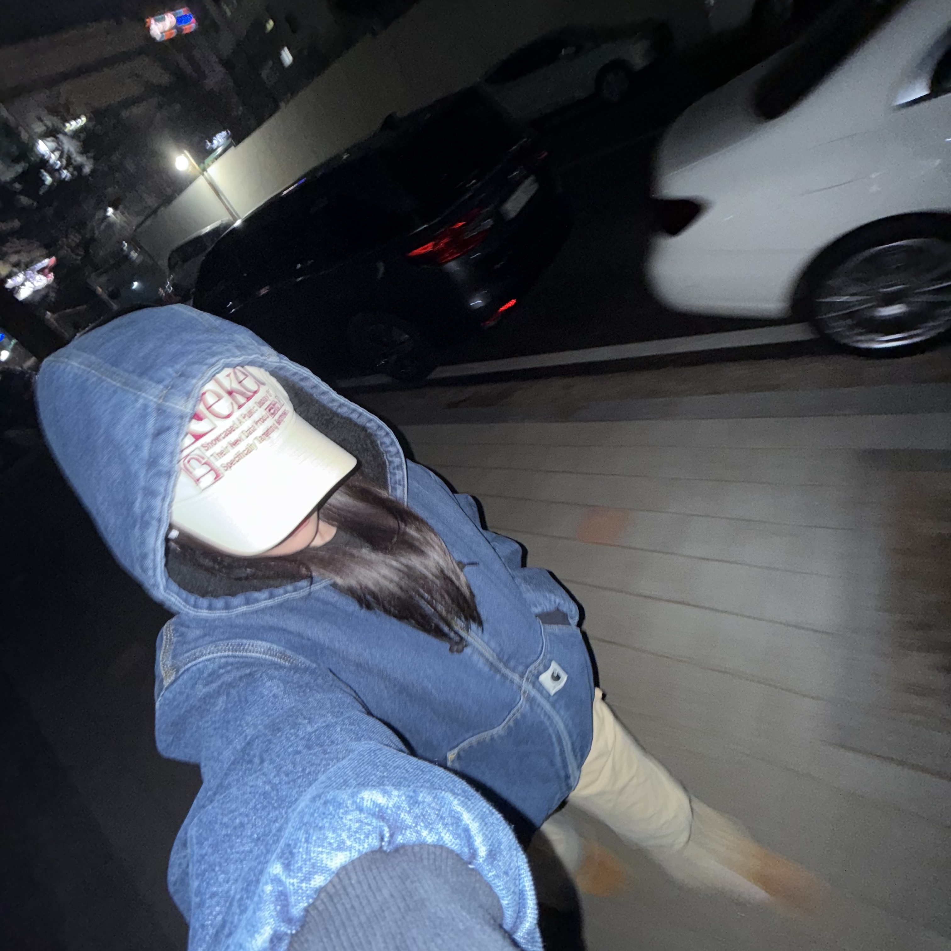(W) Carhartt WIP Blue Stone Washed OG Active Jacket Blue Stone Washed - Winter, Carhartt WIP Maitland Denim OG Active Jacket Blue Stone Washed 착용 스타일 - 2