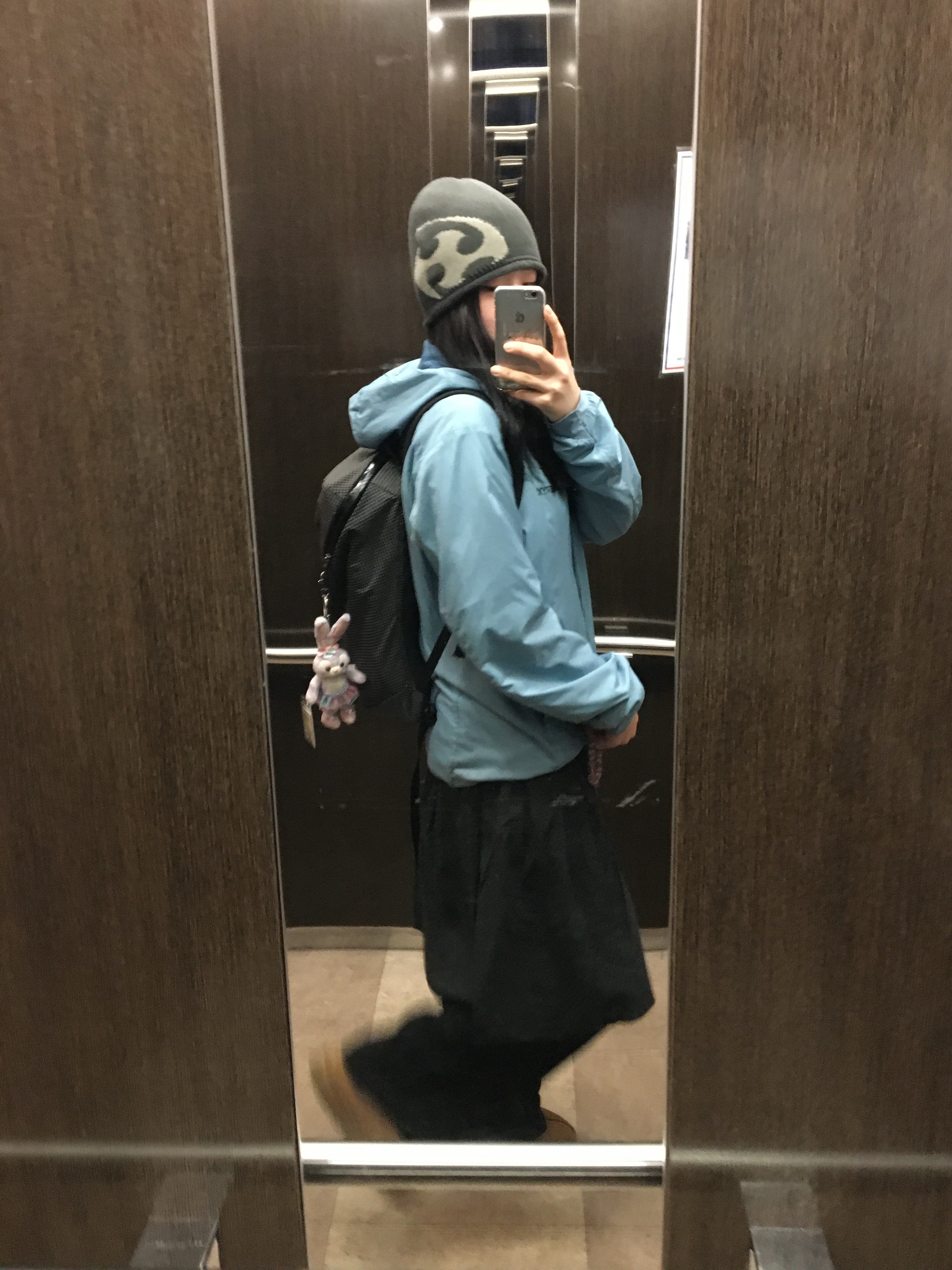 Arc'teryx Atom LT Hoody Solace, Arc'teryx Konseal 15 Backpack Black 착용 스타일 - 1
