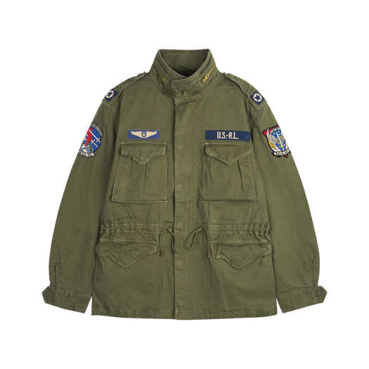 KM5BOTBRLJ5OL [20%적립]Polo Ralph Lauren Iconic Herringbone Field Jacket Olive Mountain - 25SS