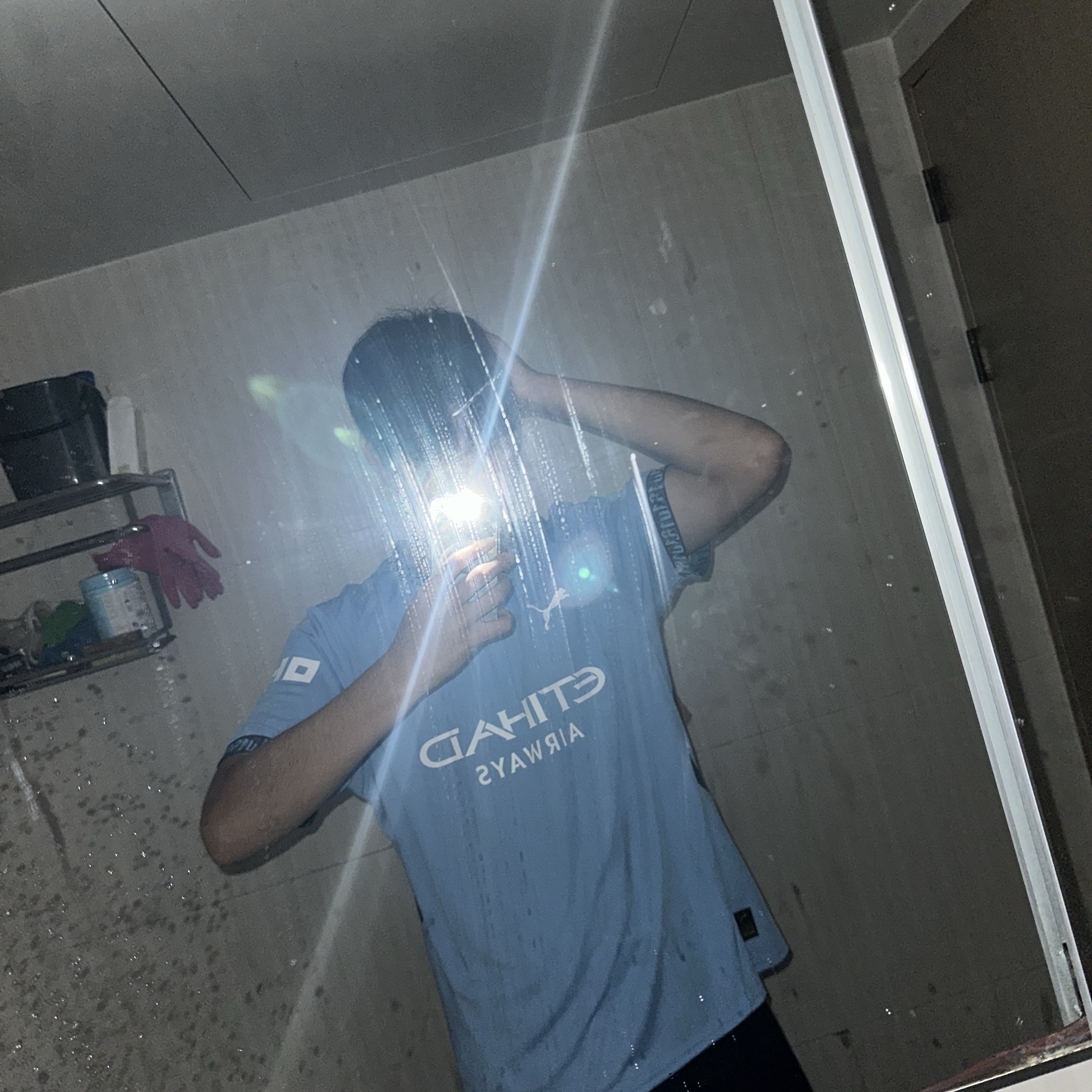 Puma Manchester City 2024/25 Home Jersey Team Light Blue (Non Marking Ver.) 착용 스타일