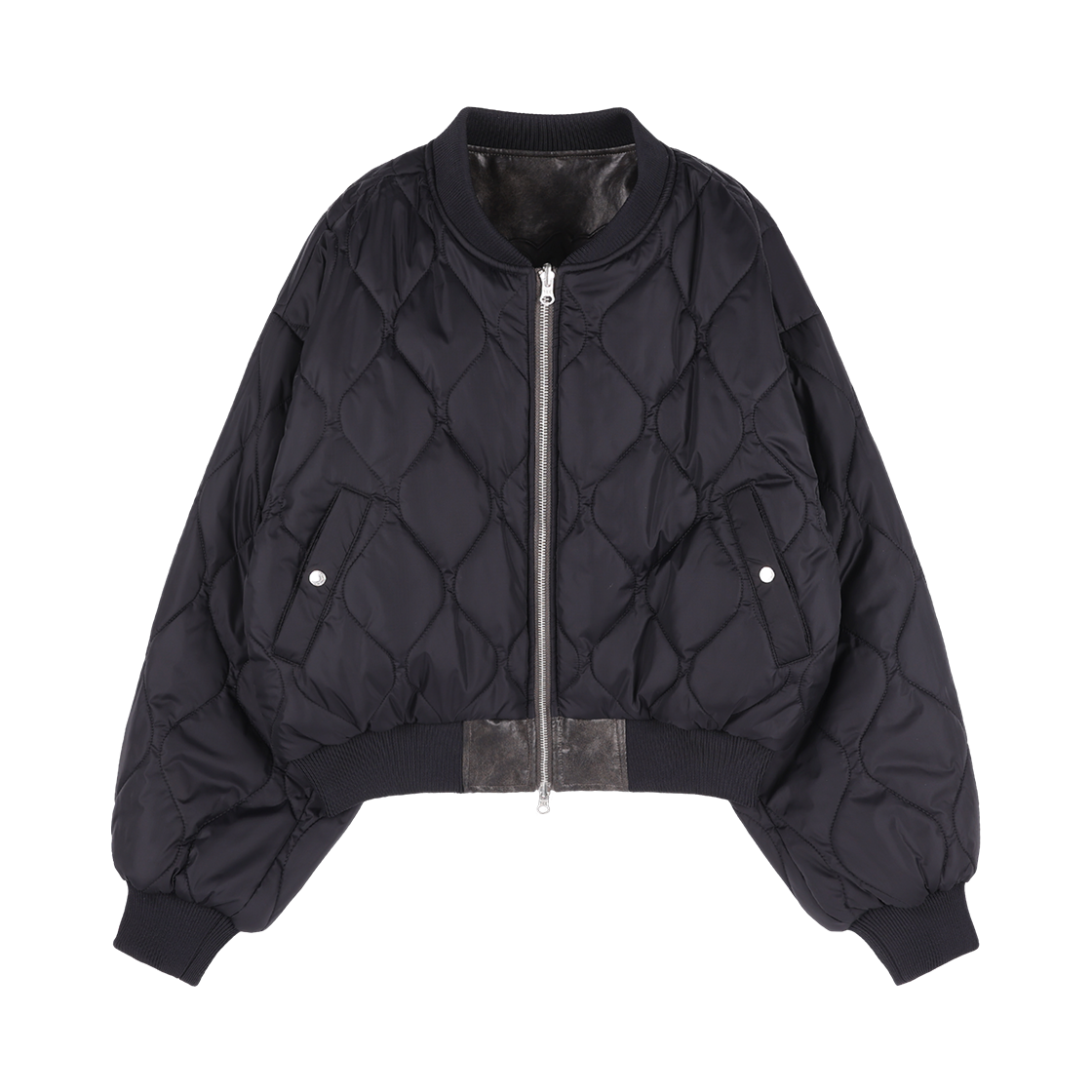 [FANCY CLUB] QUILTING REVERSIBLE EMBO JUMPER /追跡付 NASTY FANCY CLUB☆韓国☆人気 QUILTING REVERSIBLE EMBO JUMPER